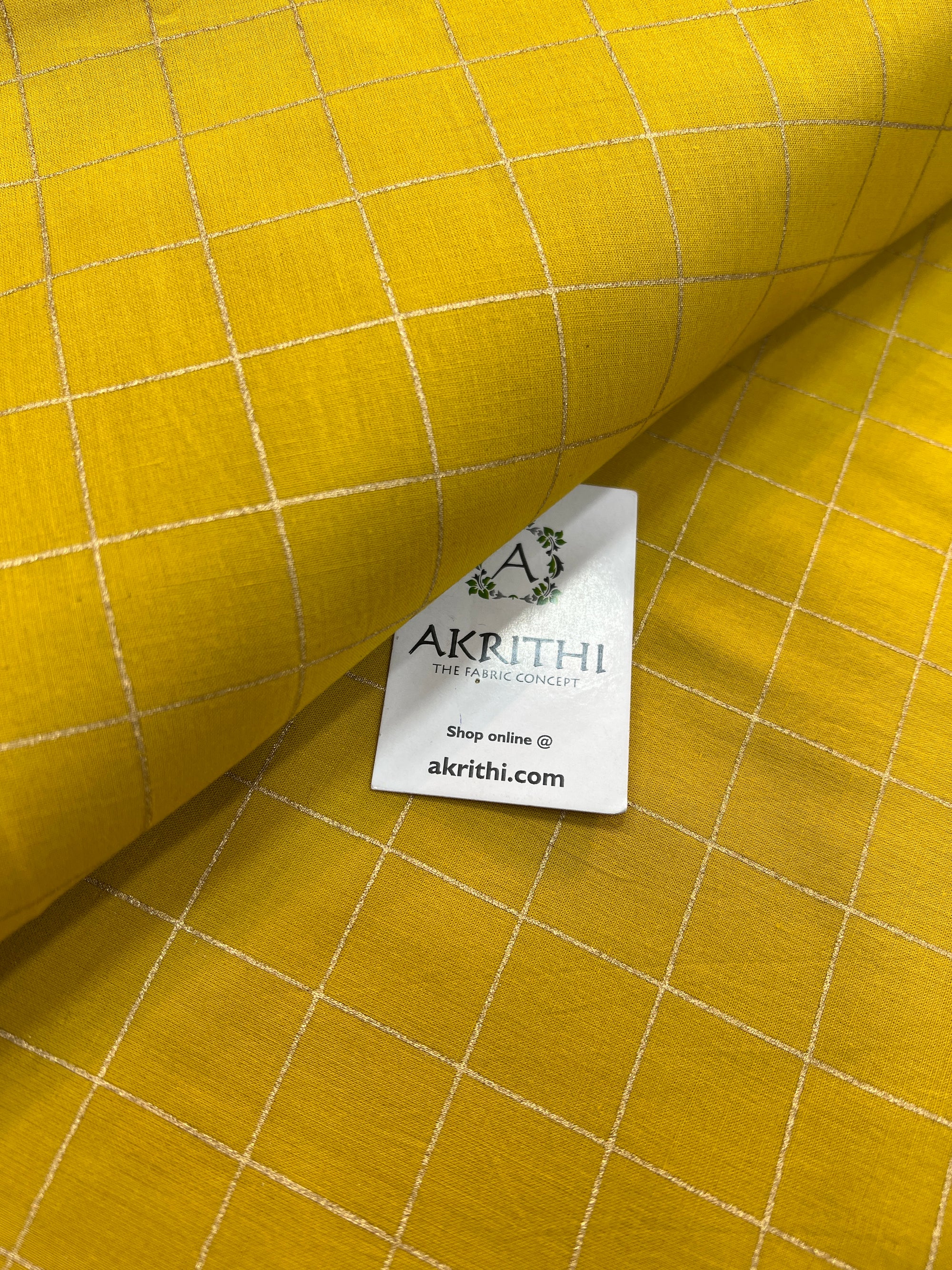 Printed pure cotton fabric