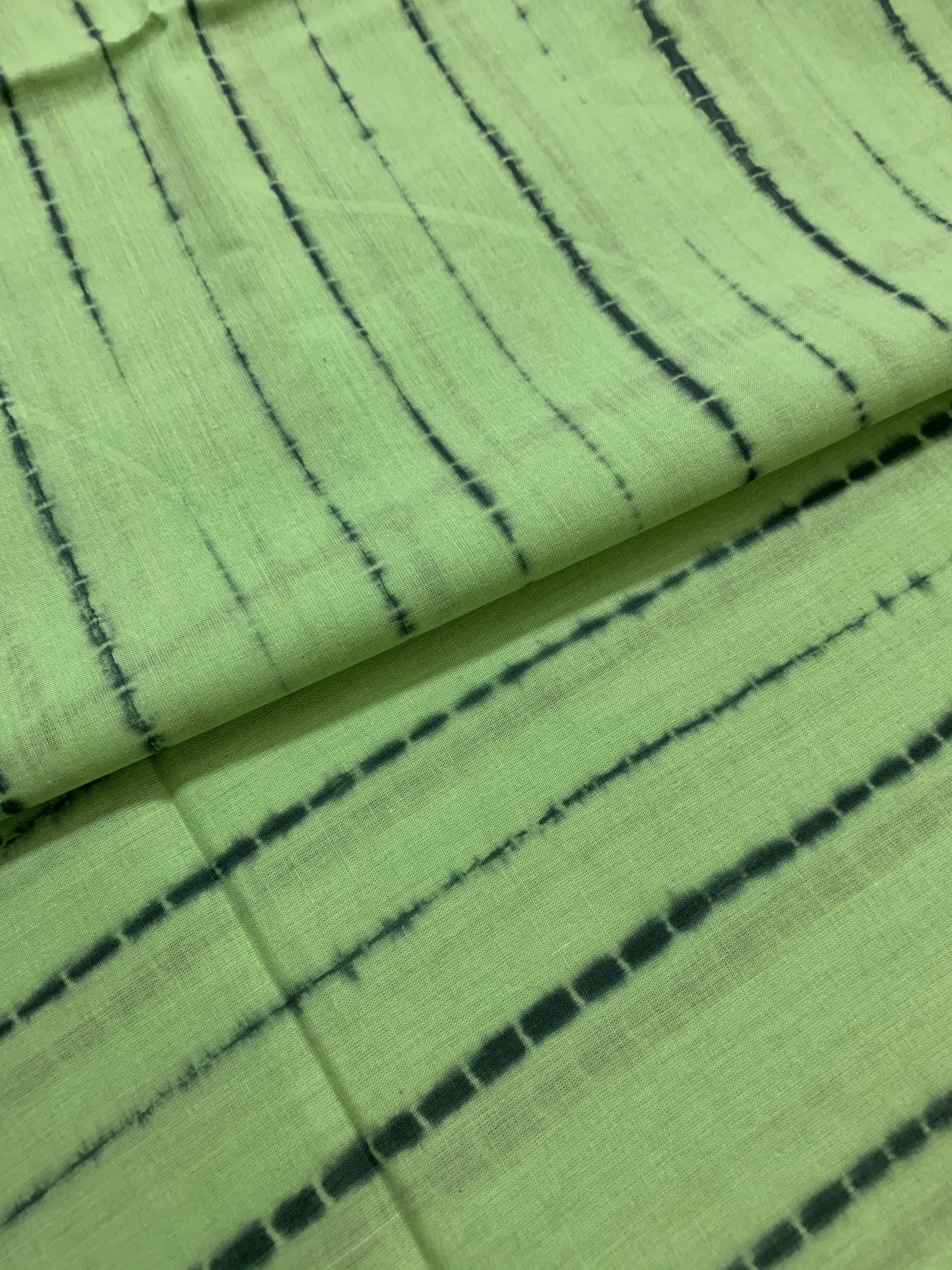 Tie and dye mul cotton fabric