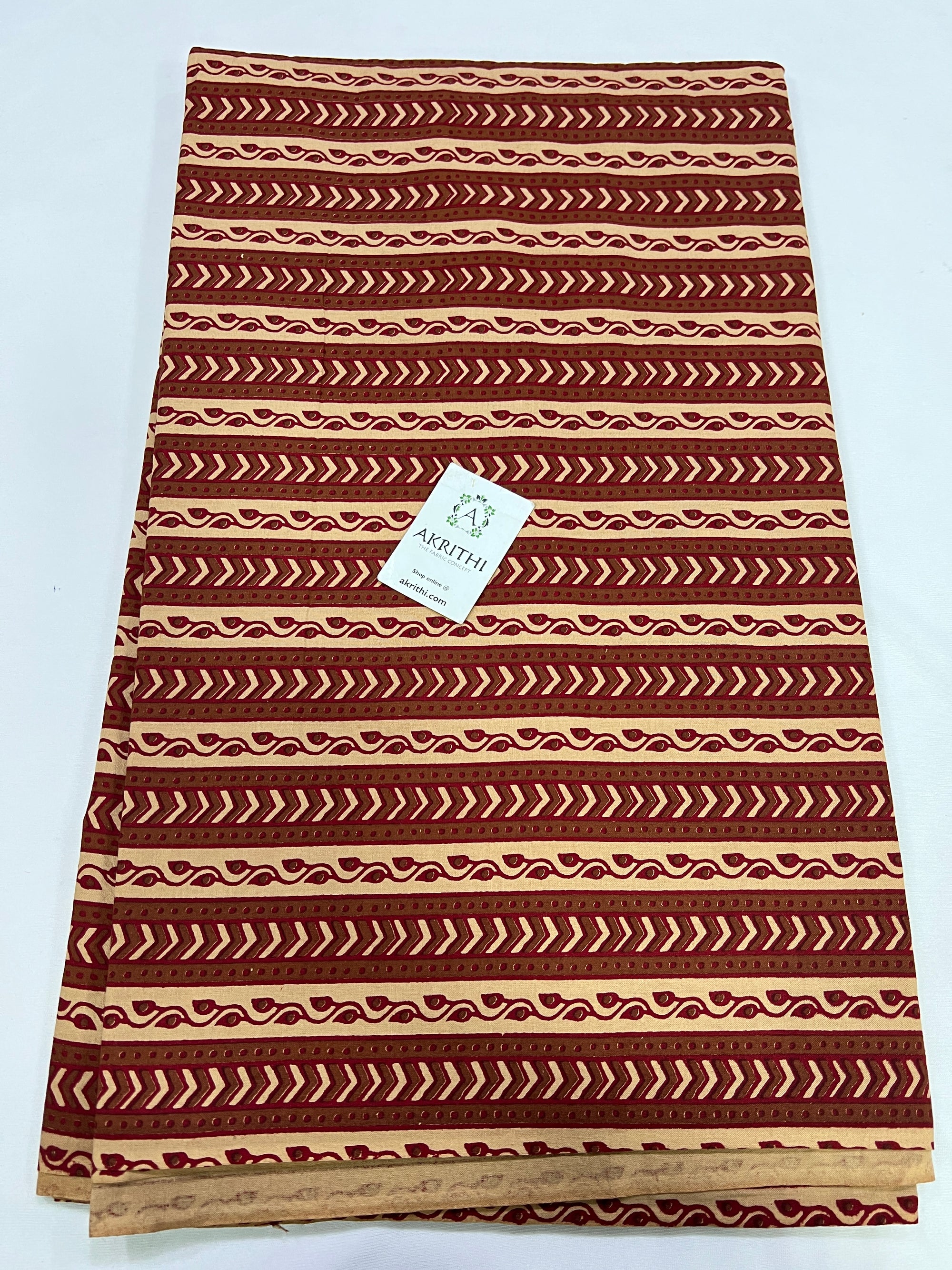 Printed pure cotton fabric
