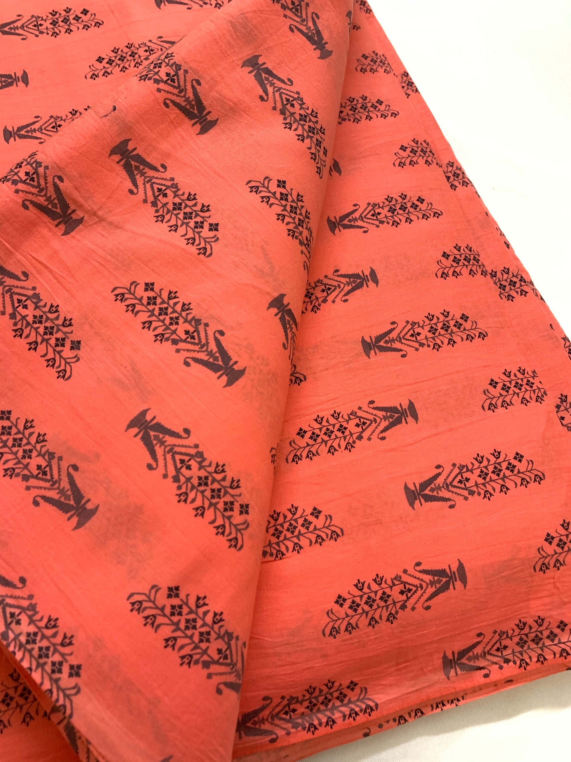 Printed pure cotton fabric