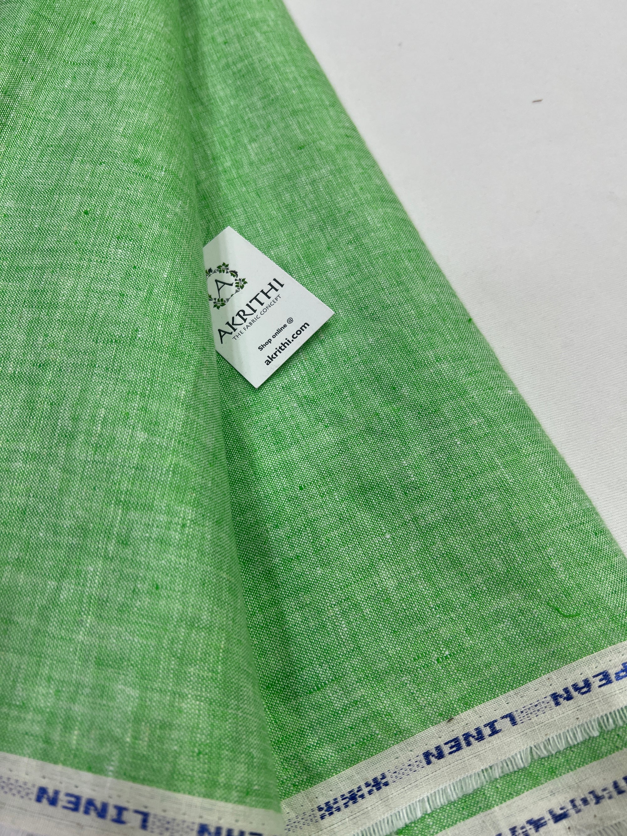 Pure linen fabric