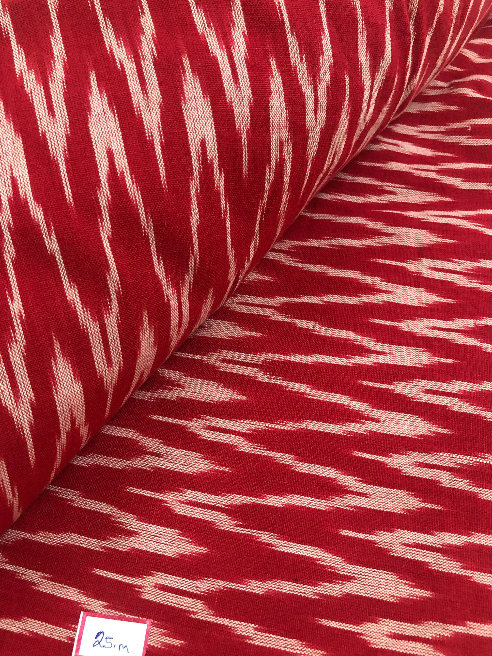 Ikat cotton fabric