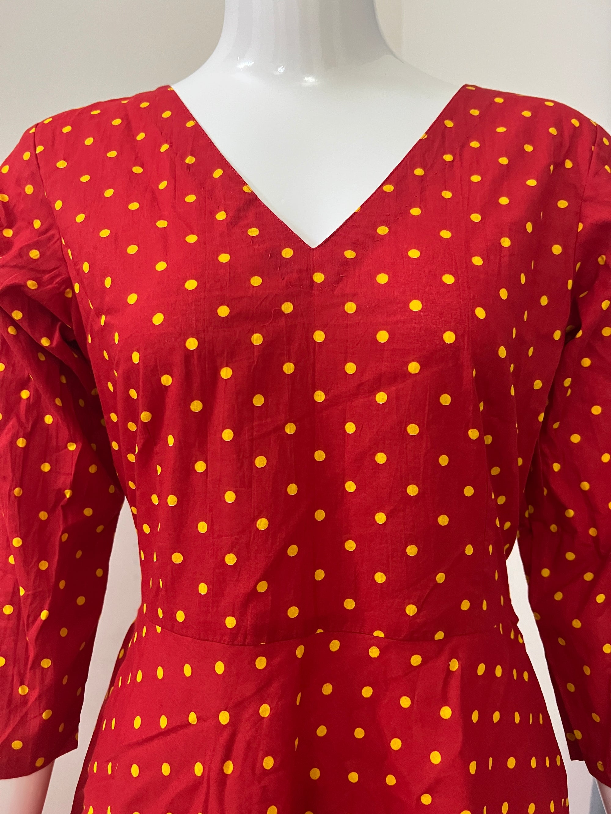 Pure cotton dress