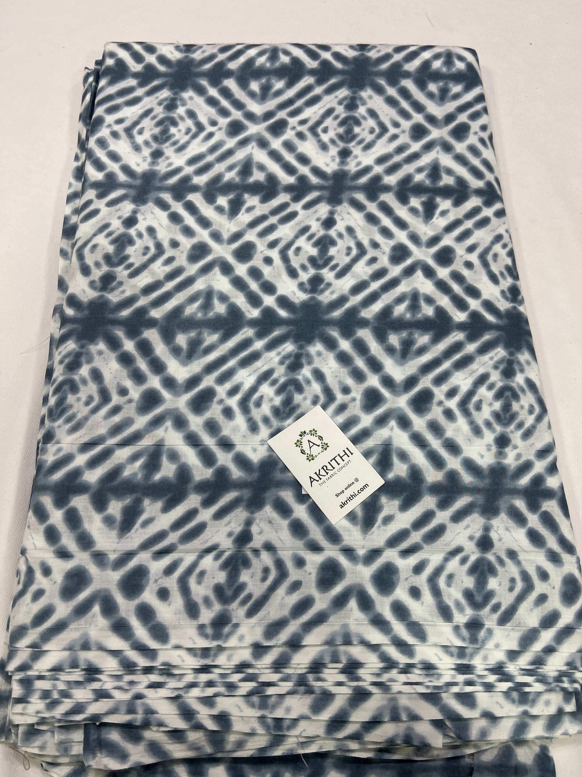 Printed pure cotton fabric