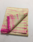 Shibori tie and dye pure raw silk kurta