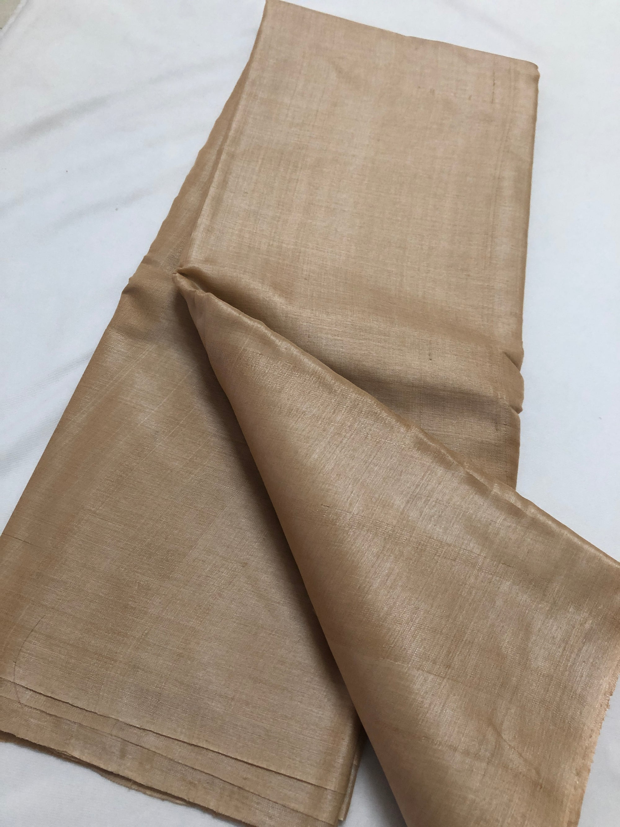 HANDLOOM PURE TUSSAR SILK FABRIC