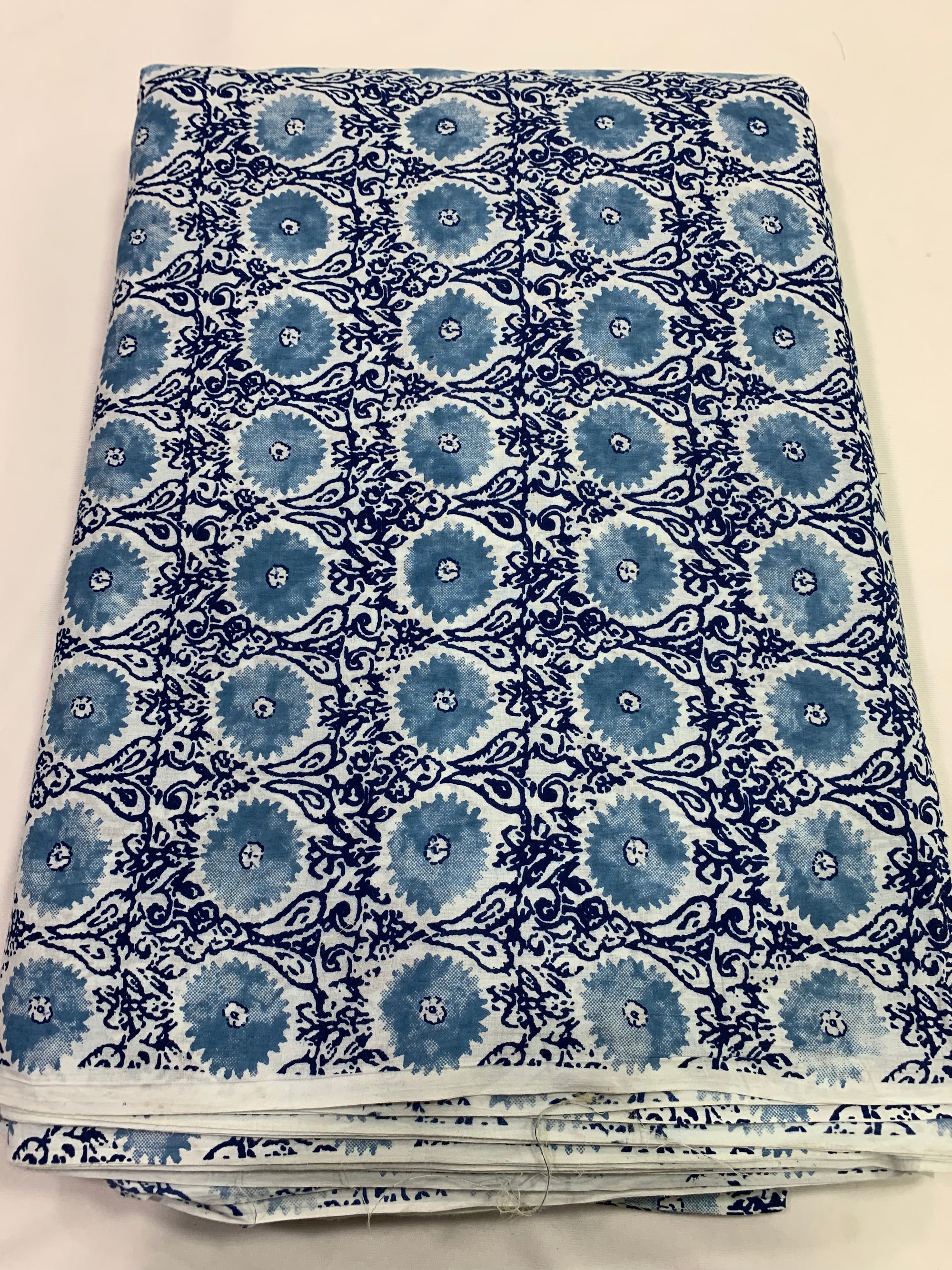 Printed pure cotton fabric