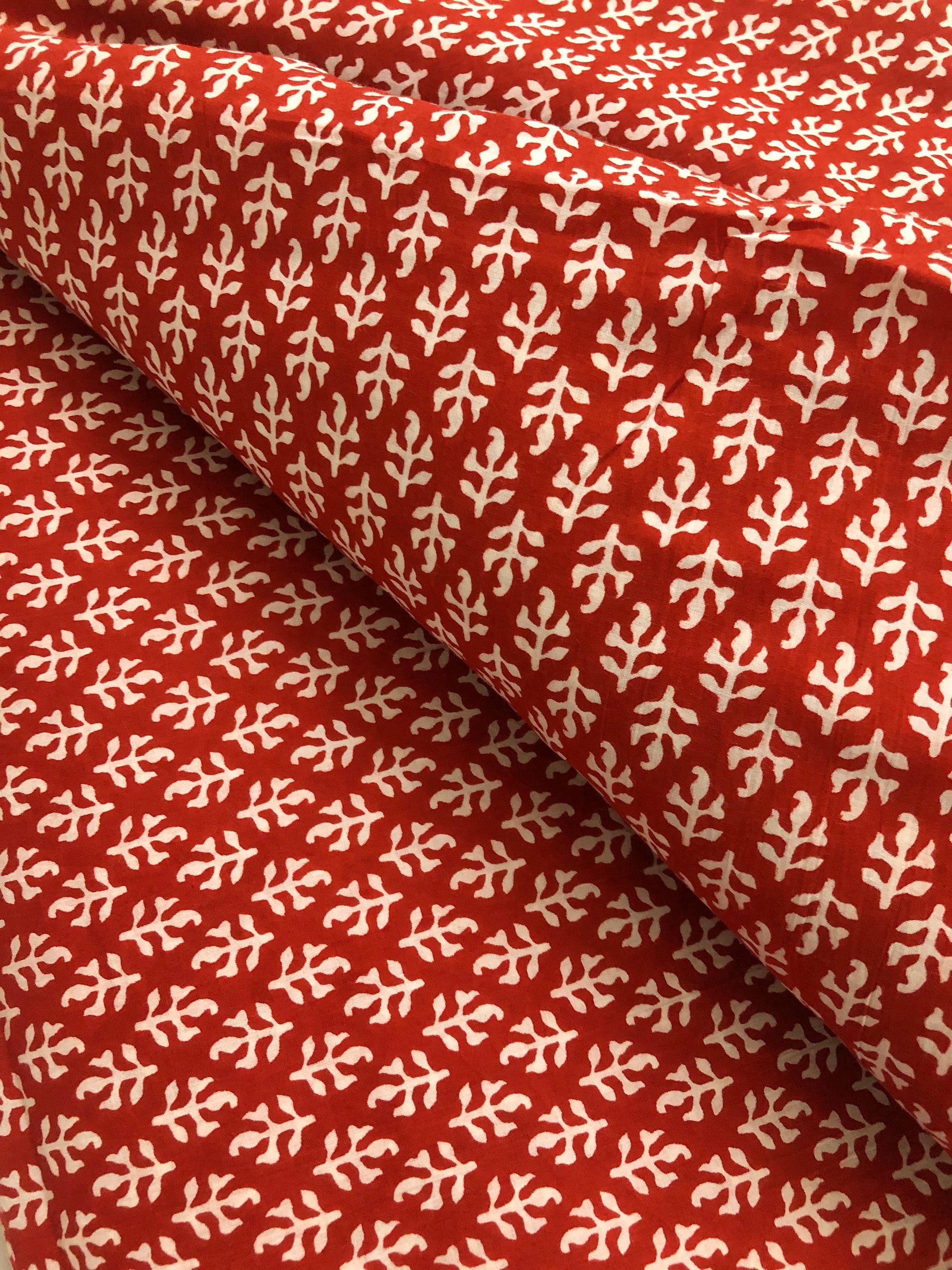 Printed cotton fabric