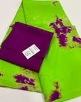 Shibori pure silk saree