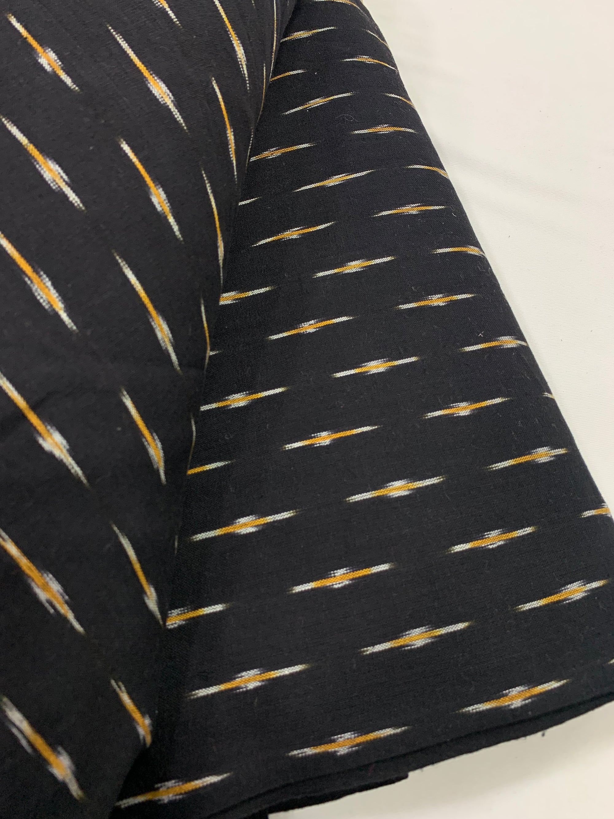 Handloom Ikat pure cotton fabric