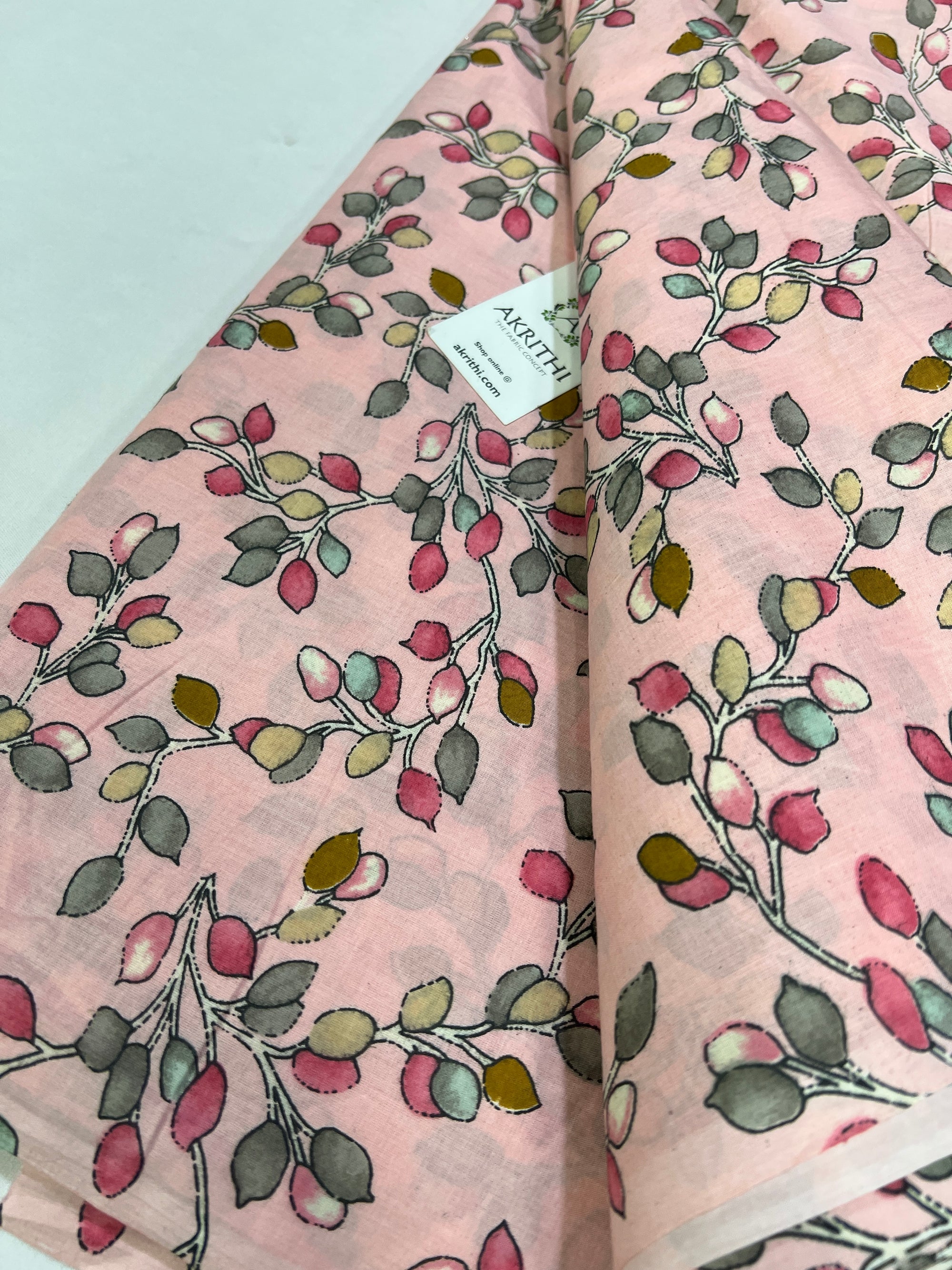 Printed pure cotton fabric