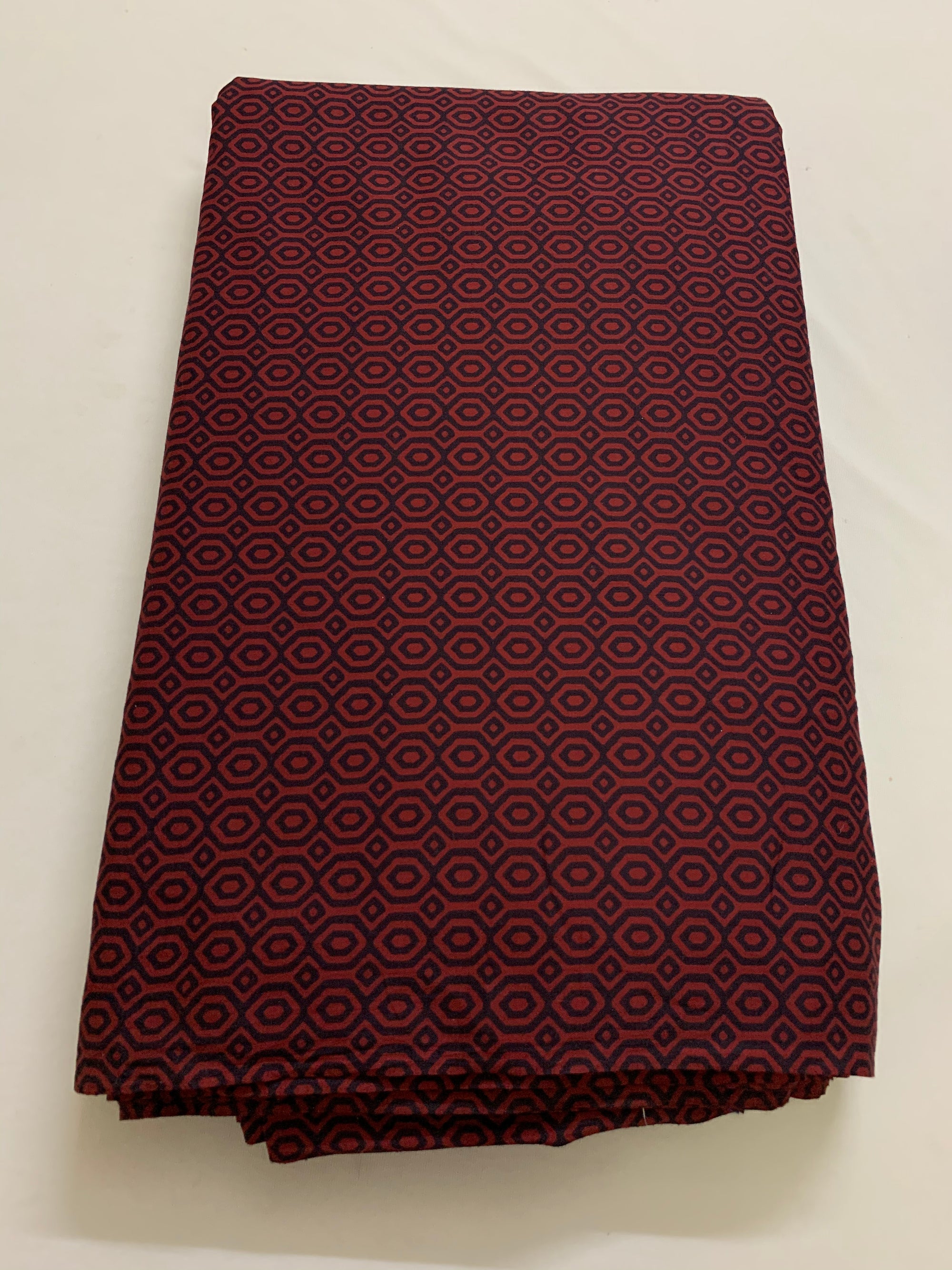 Printed pure cotton fabric