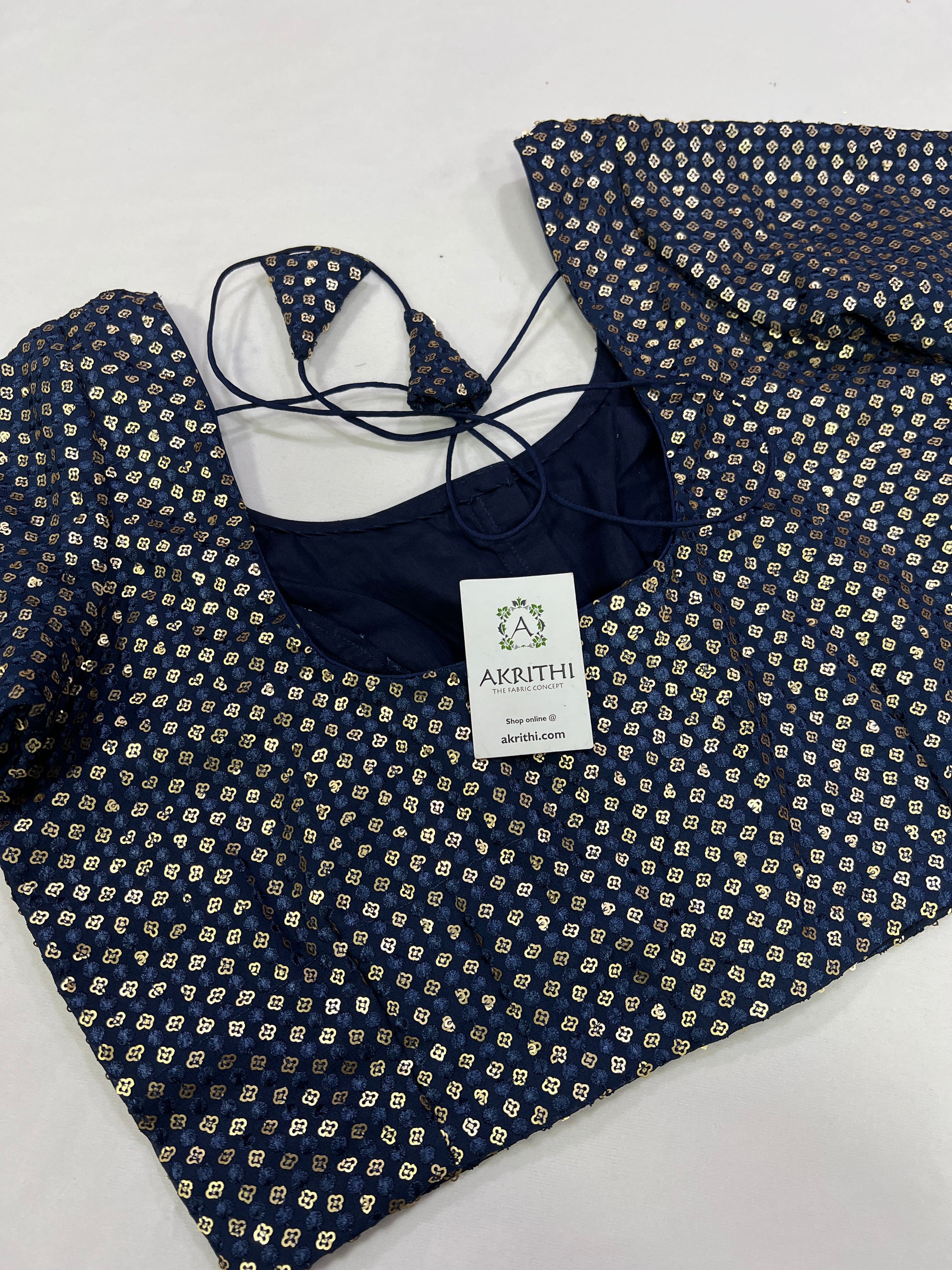 Embroidered Georgette blouse