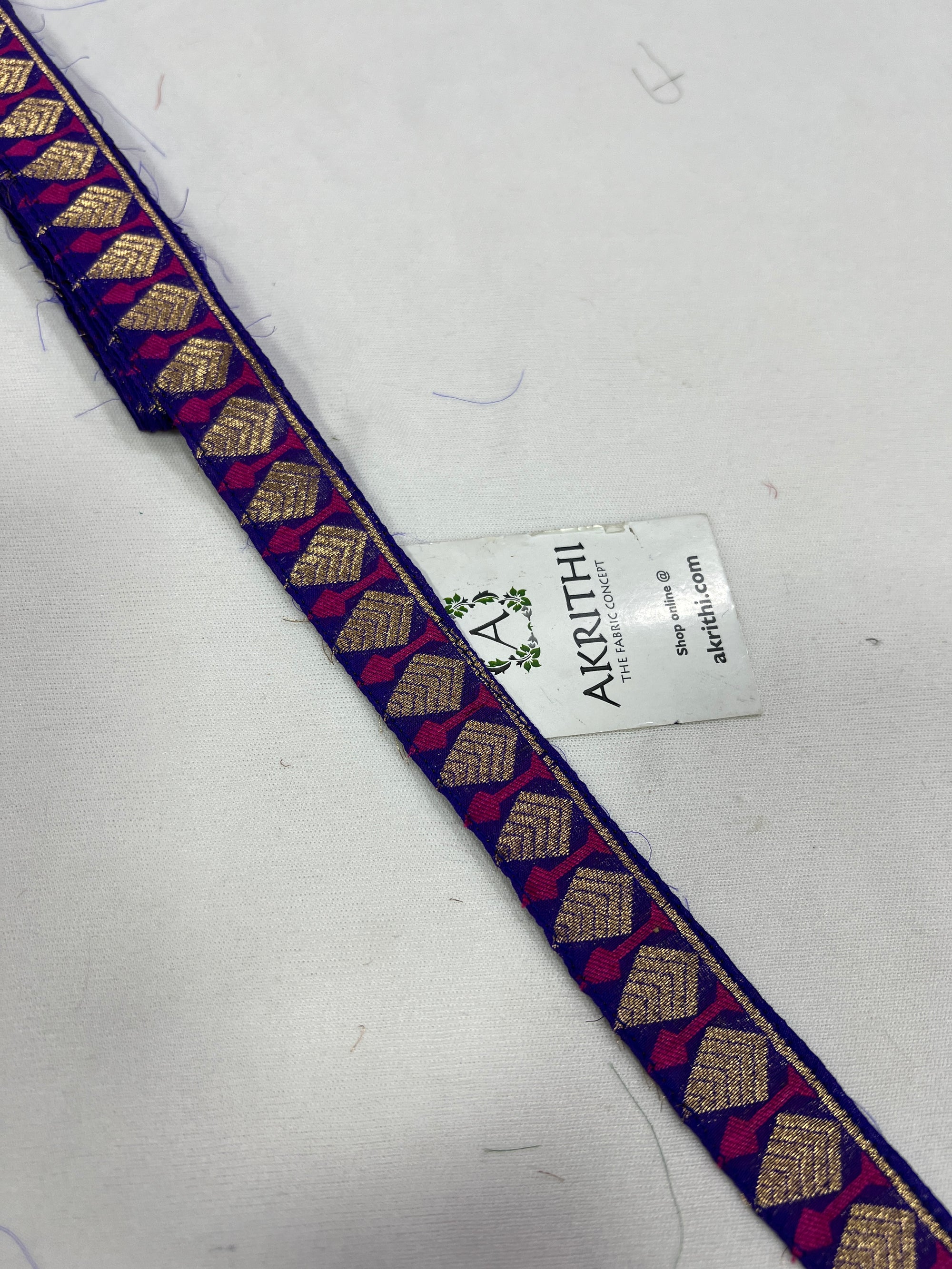 Handloom Banarasi lace 5 metres roll