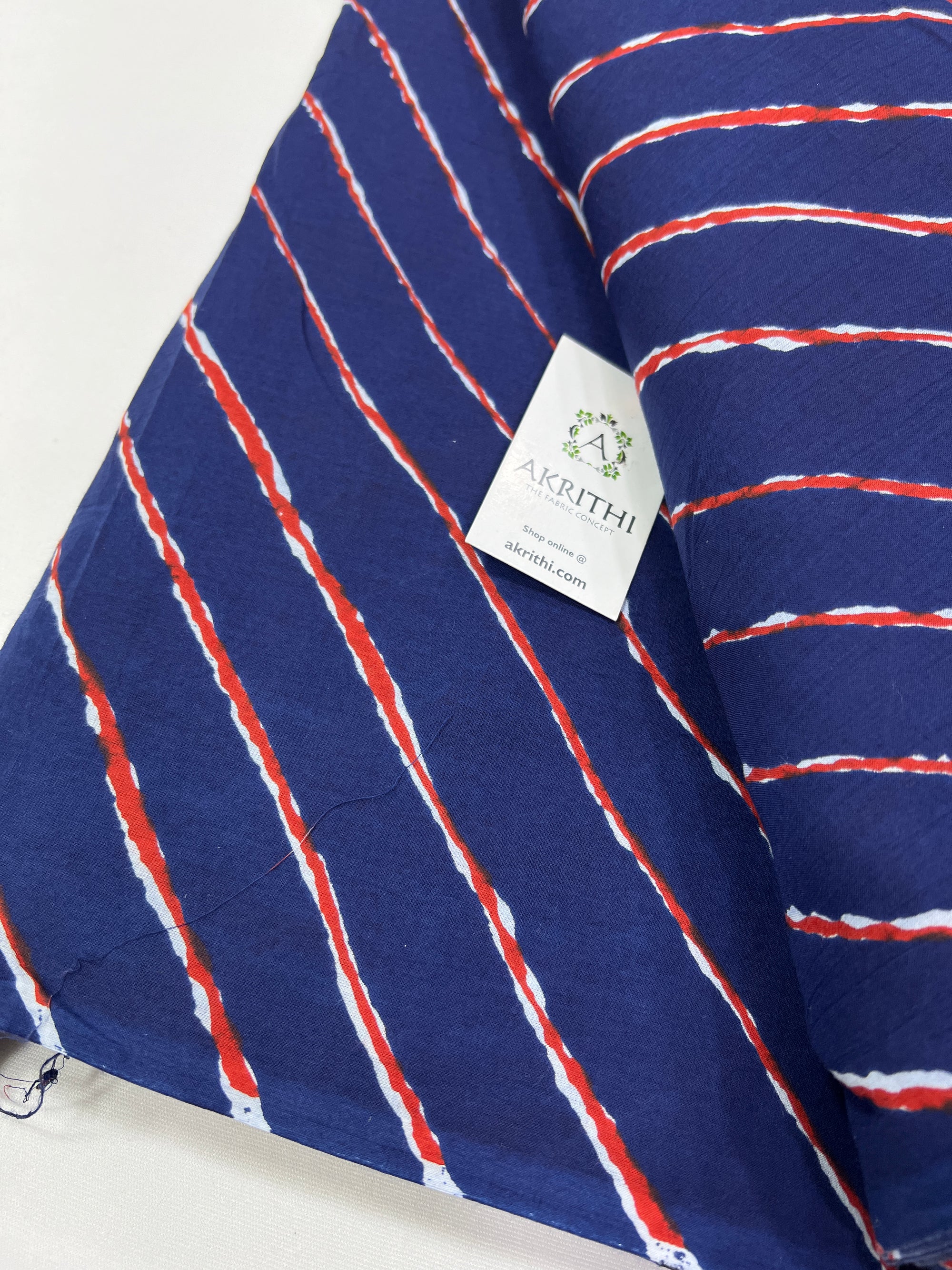 Printed pure cotton fabric
