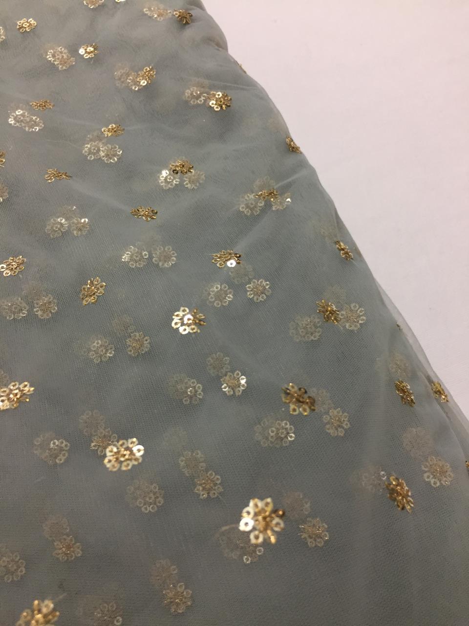 Butti net fabric