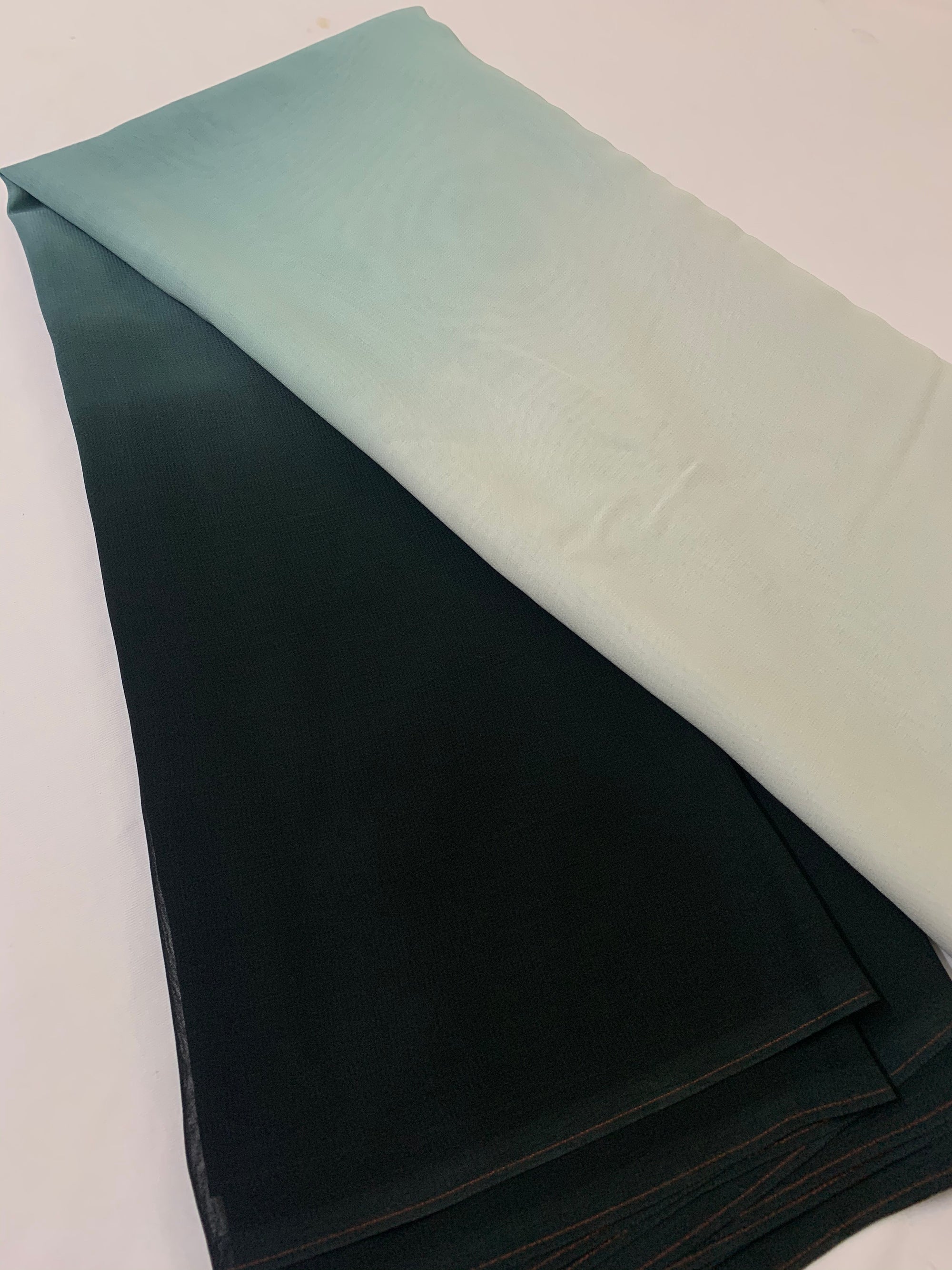 Shaded georgette fabric