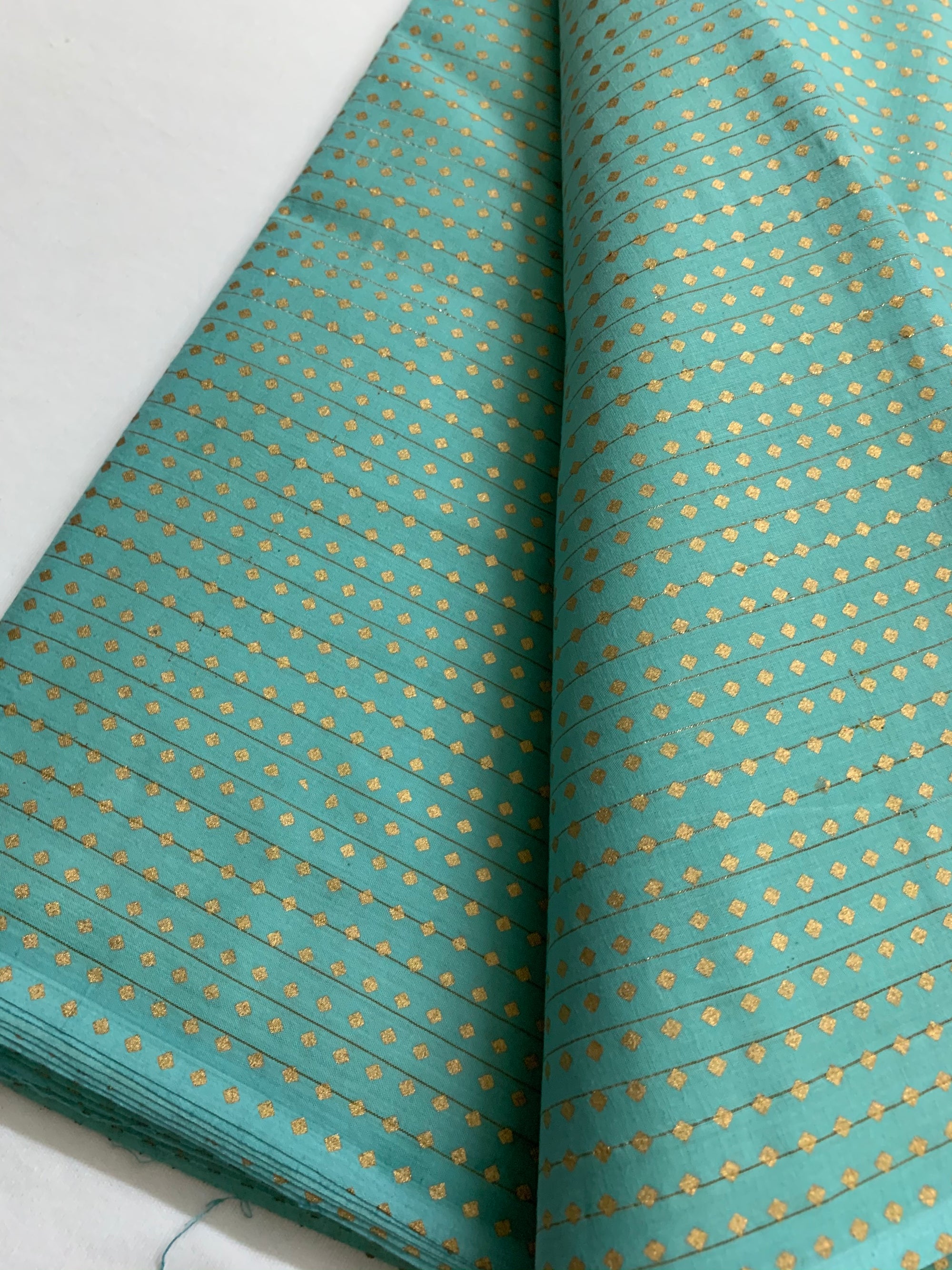 Printed pure cotton fabric