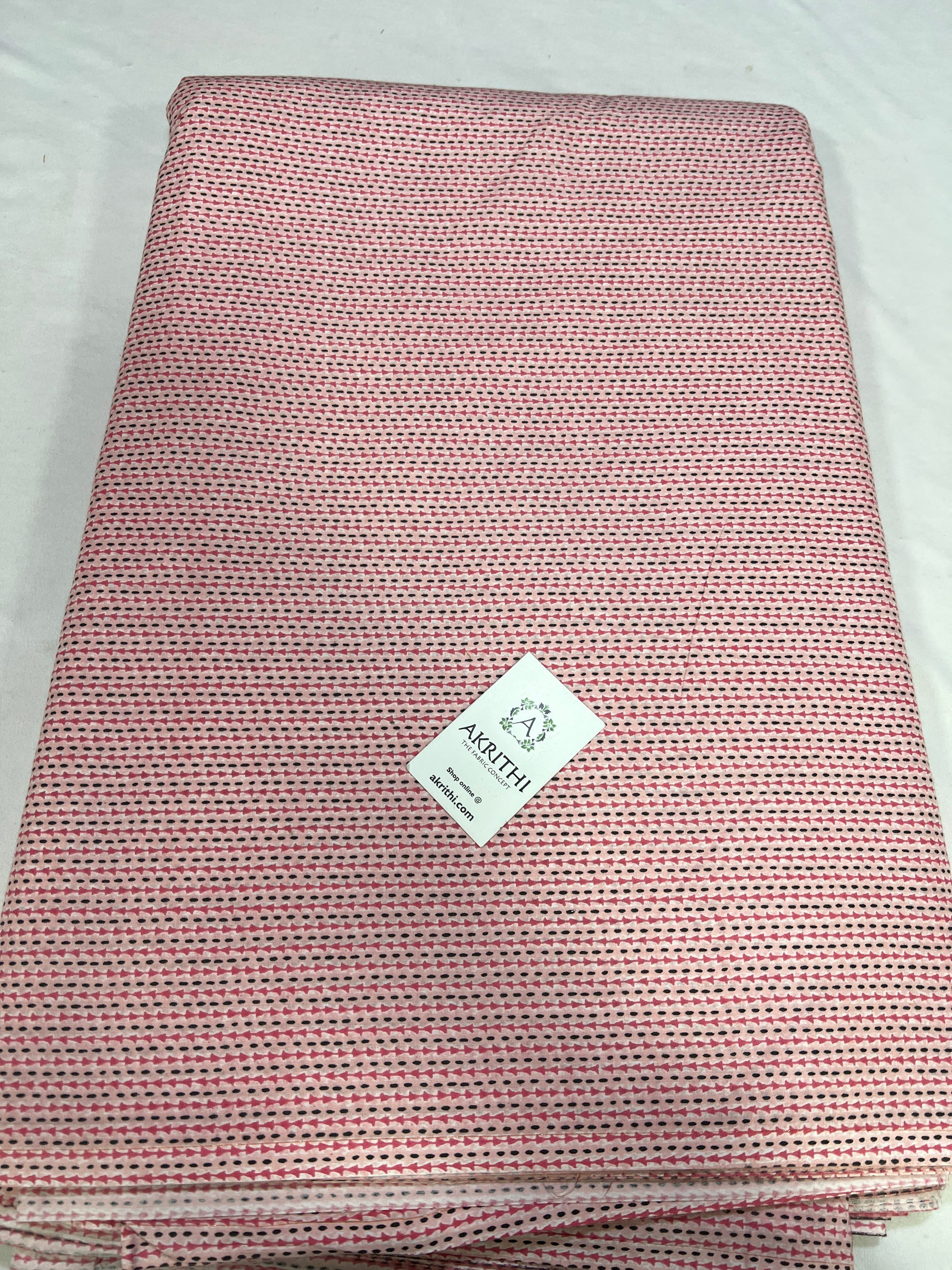 Printed pure cotton fabric