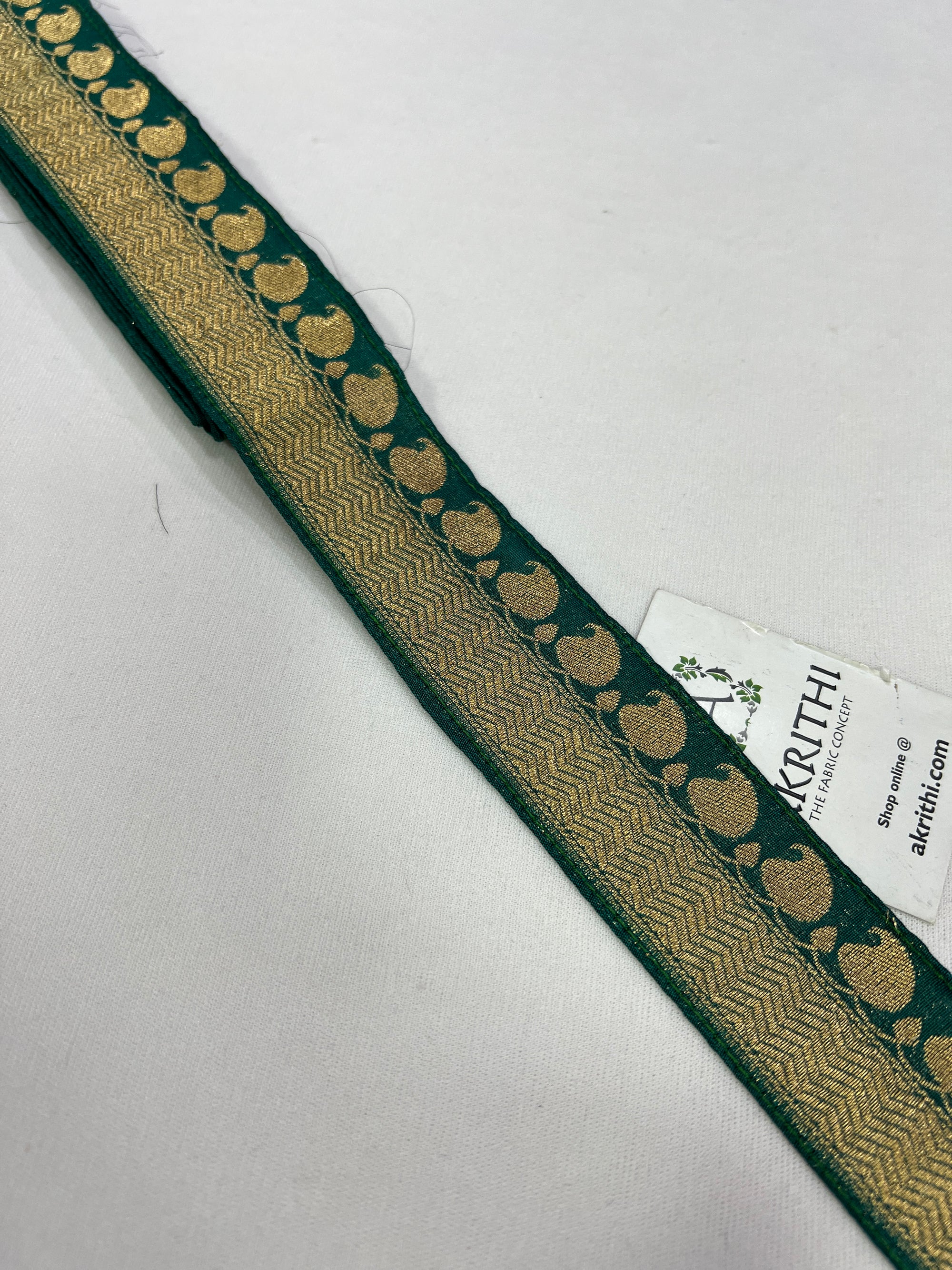 Handloom Banarasi lace 5 metres roll