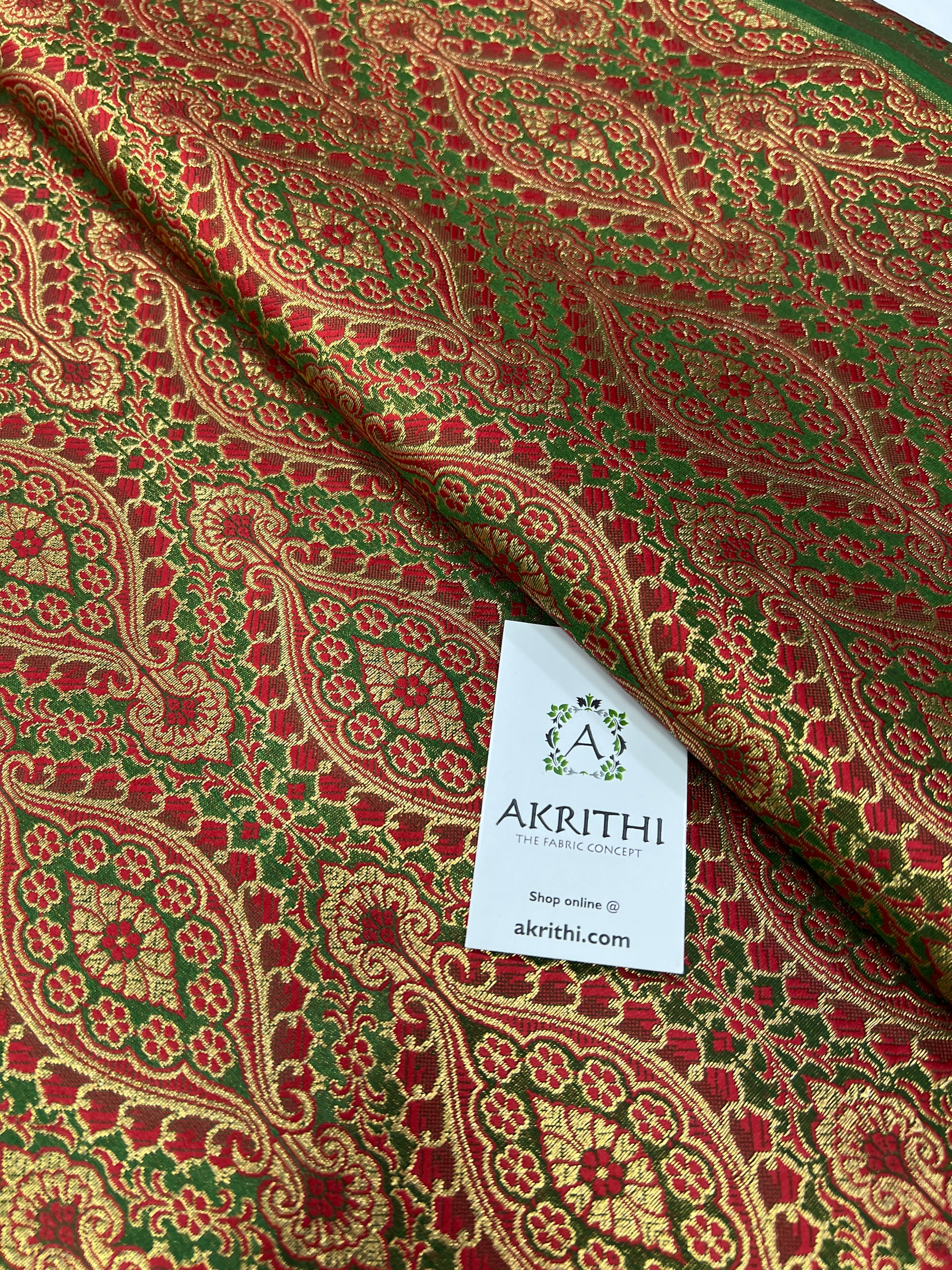 Banarasi brocade fabric
