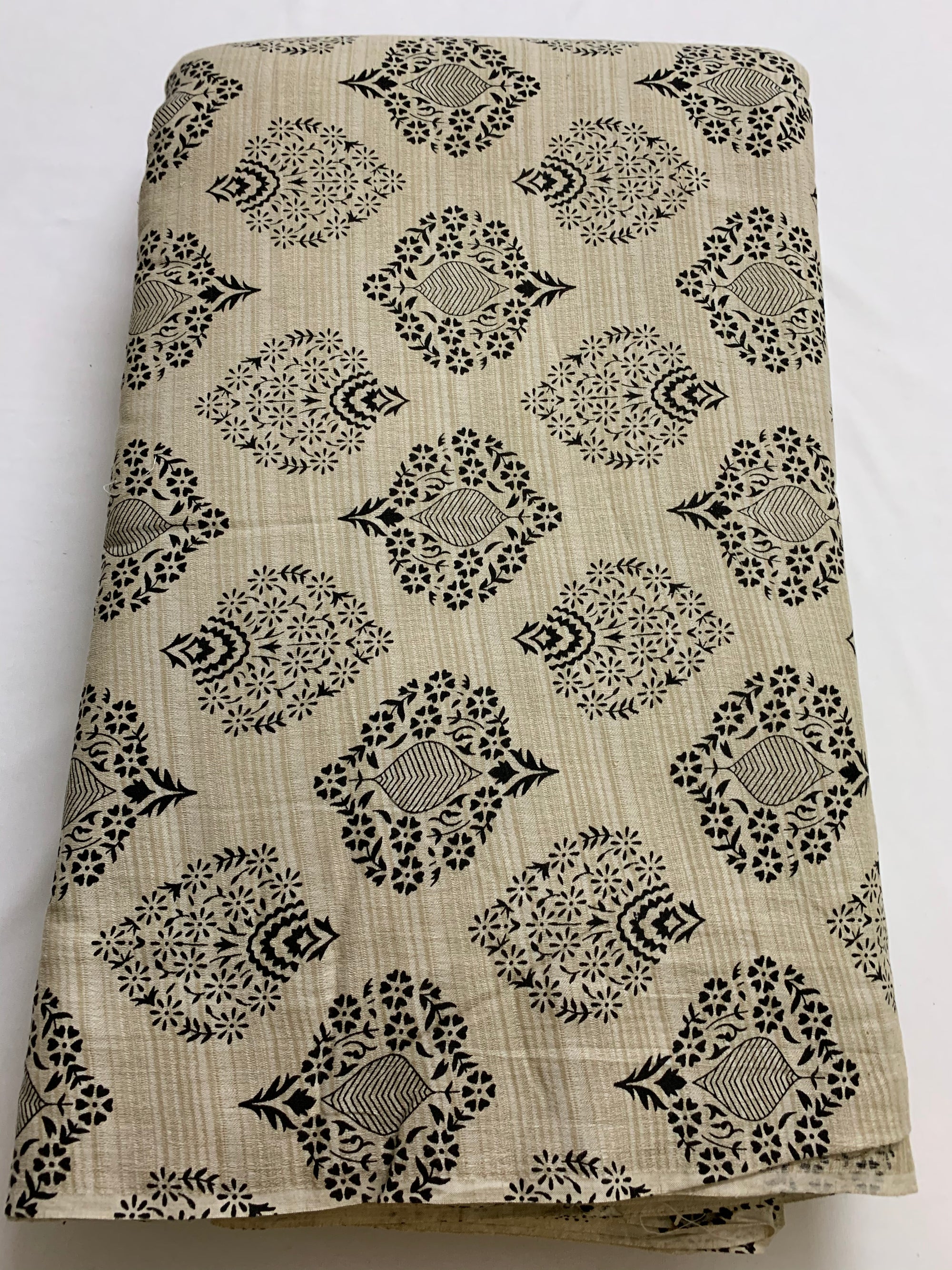 Printed kumbhi pure cotton fabric