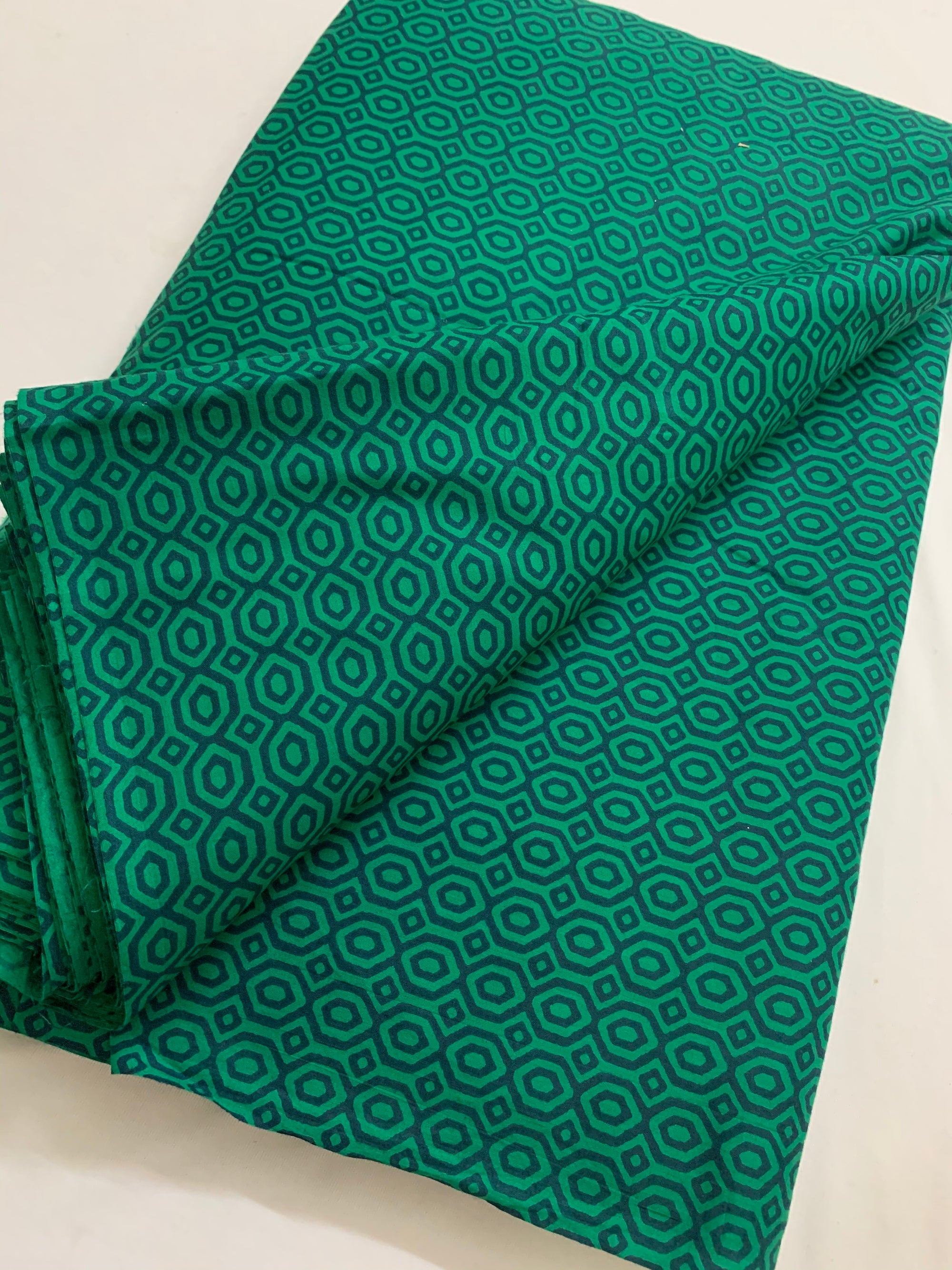Printed pure cotton fabric