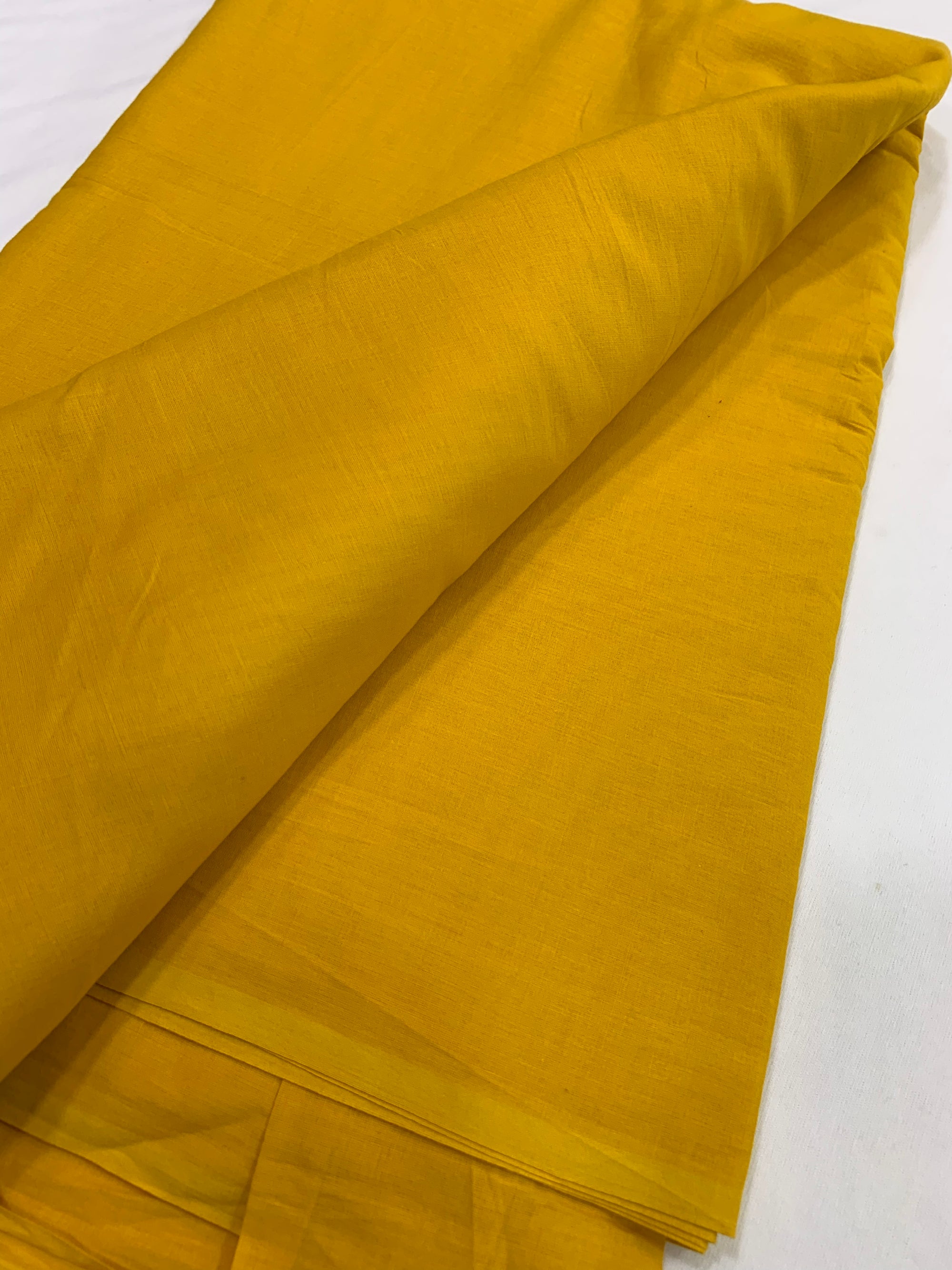 Plain pure mul cotton fabric