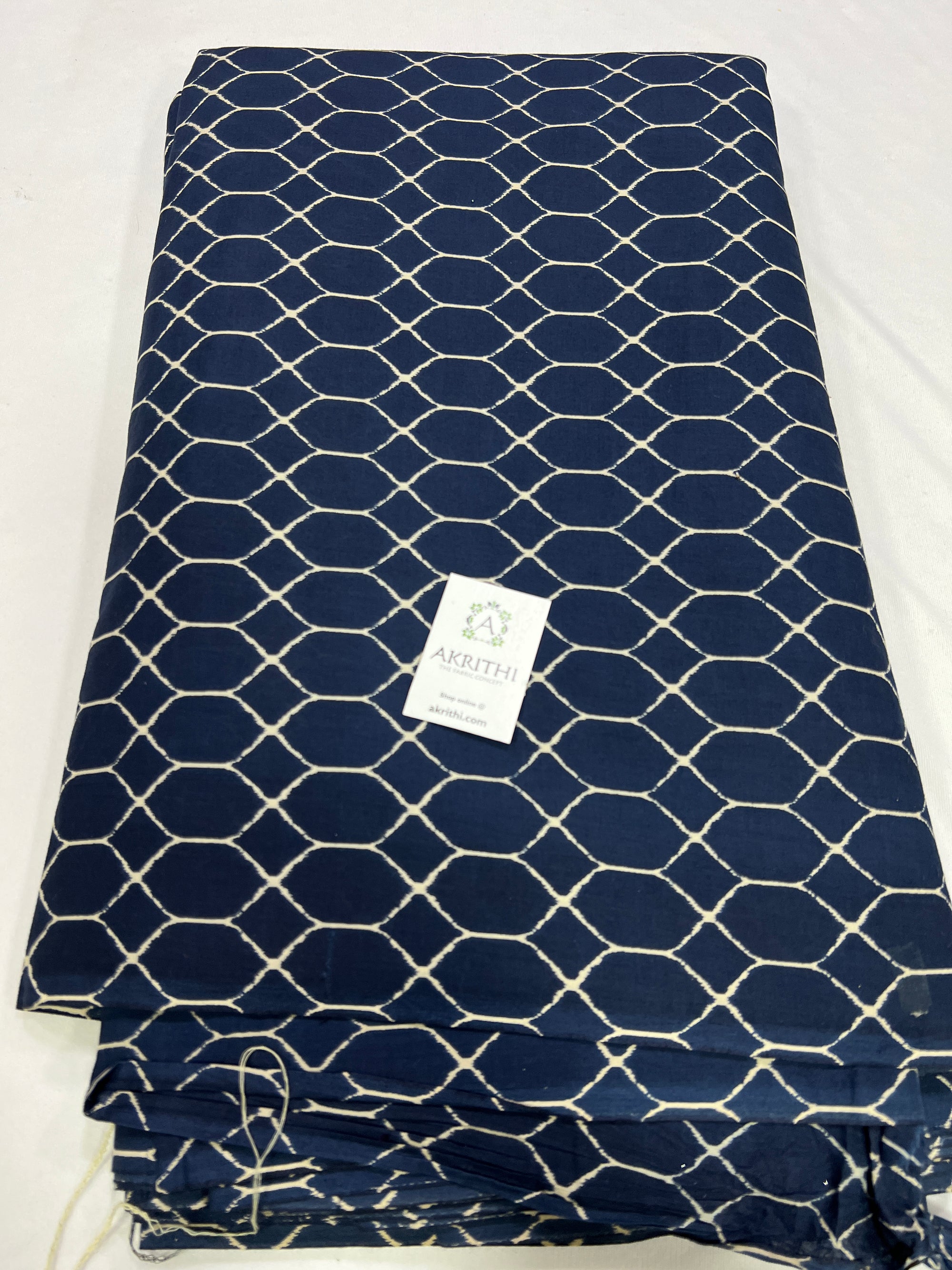Printed pure cotton fabric