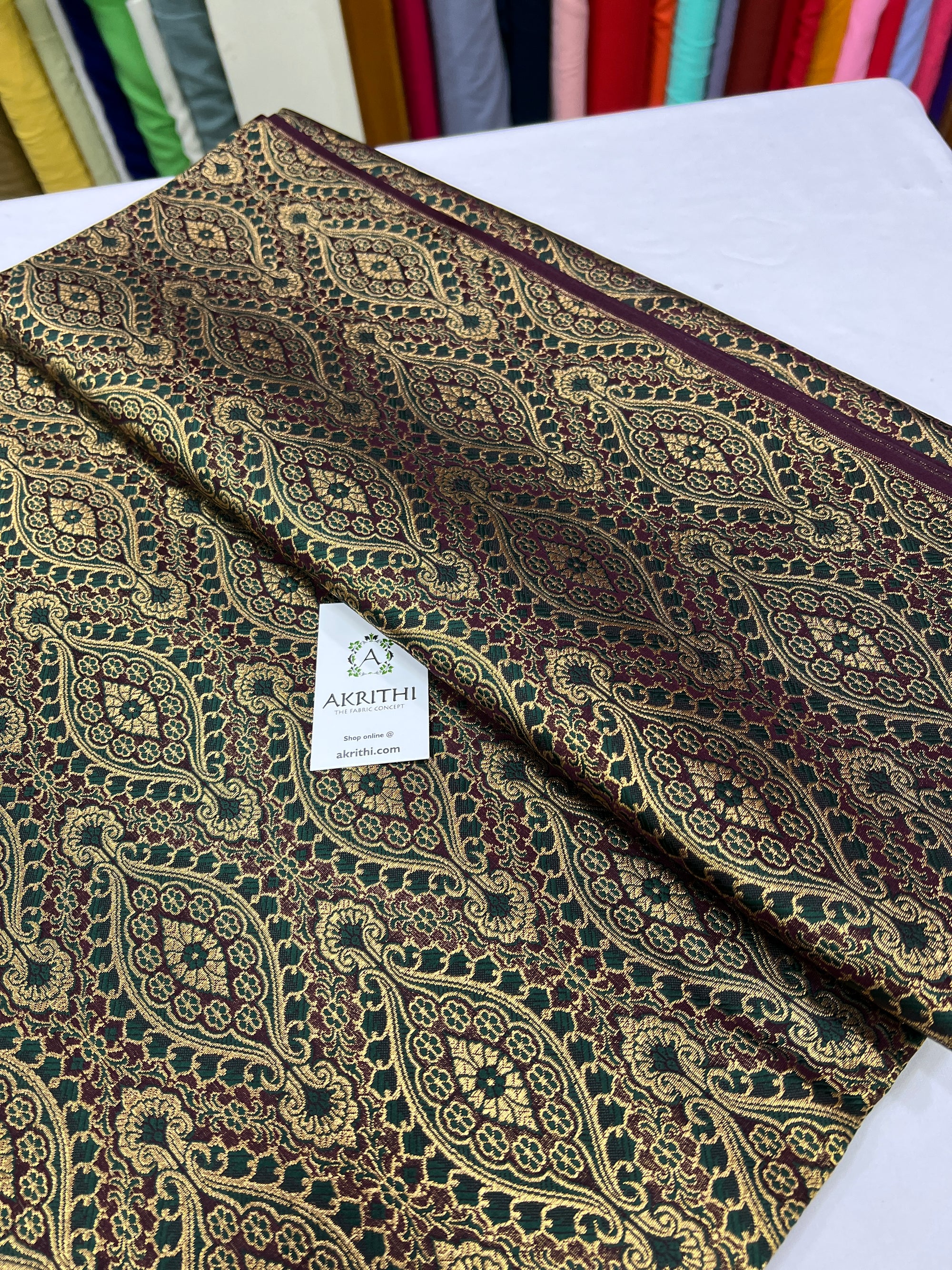 Banarasi brocade fabric