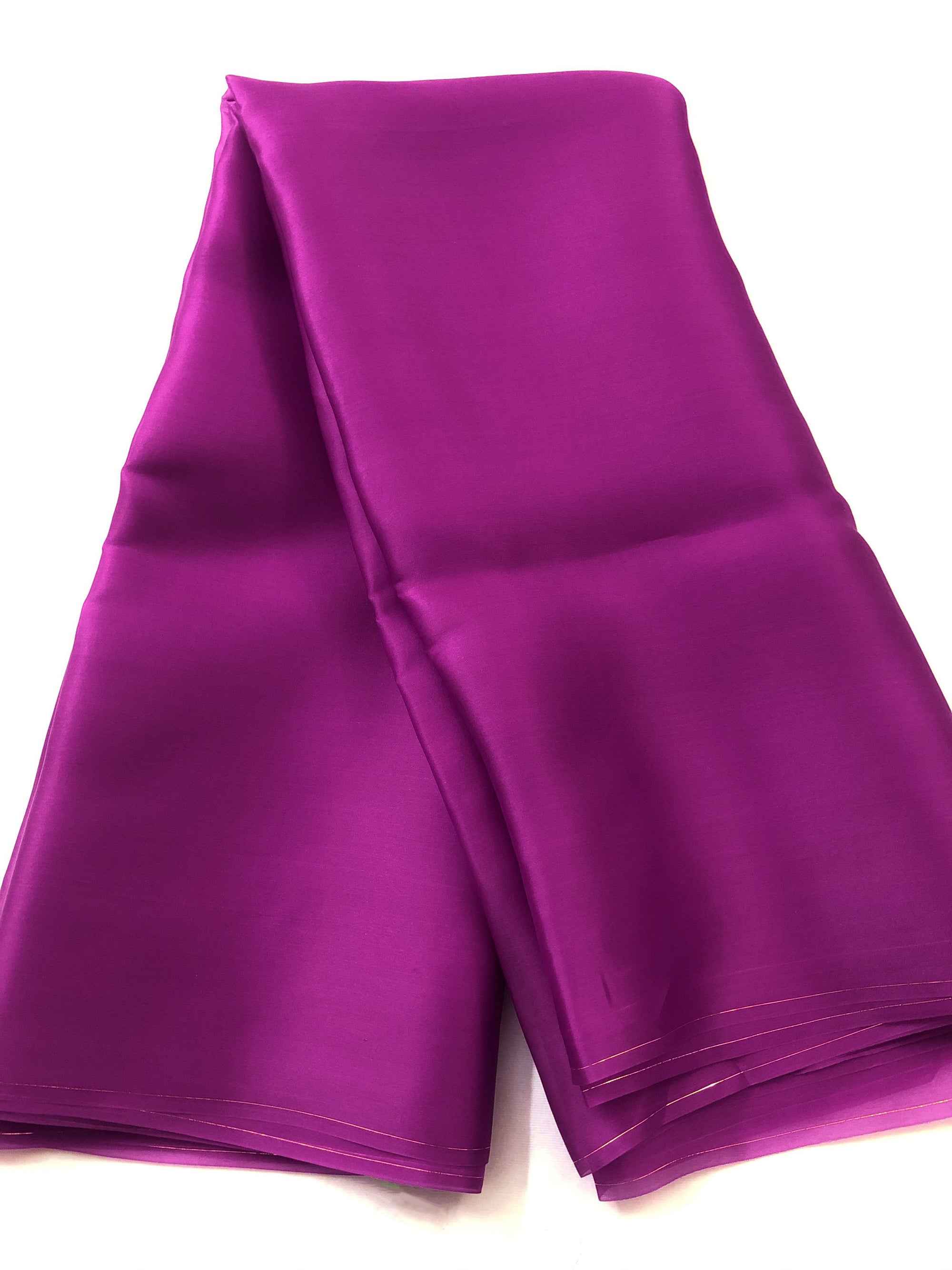 PURE SILK SATIN ORGANZA SAREE
