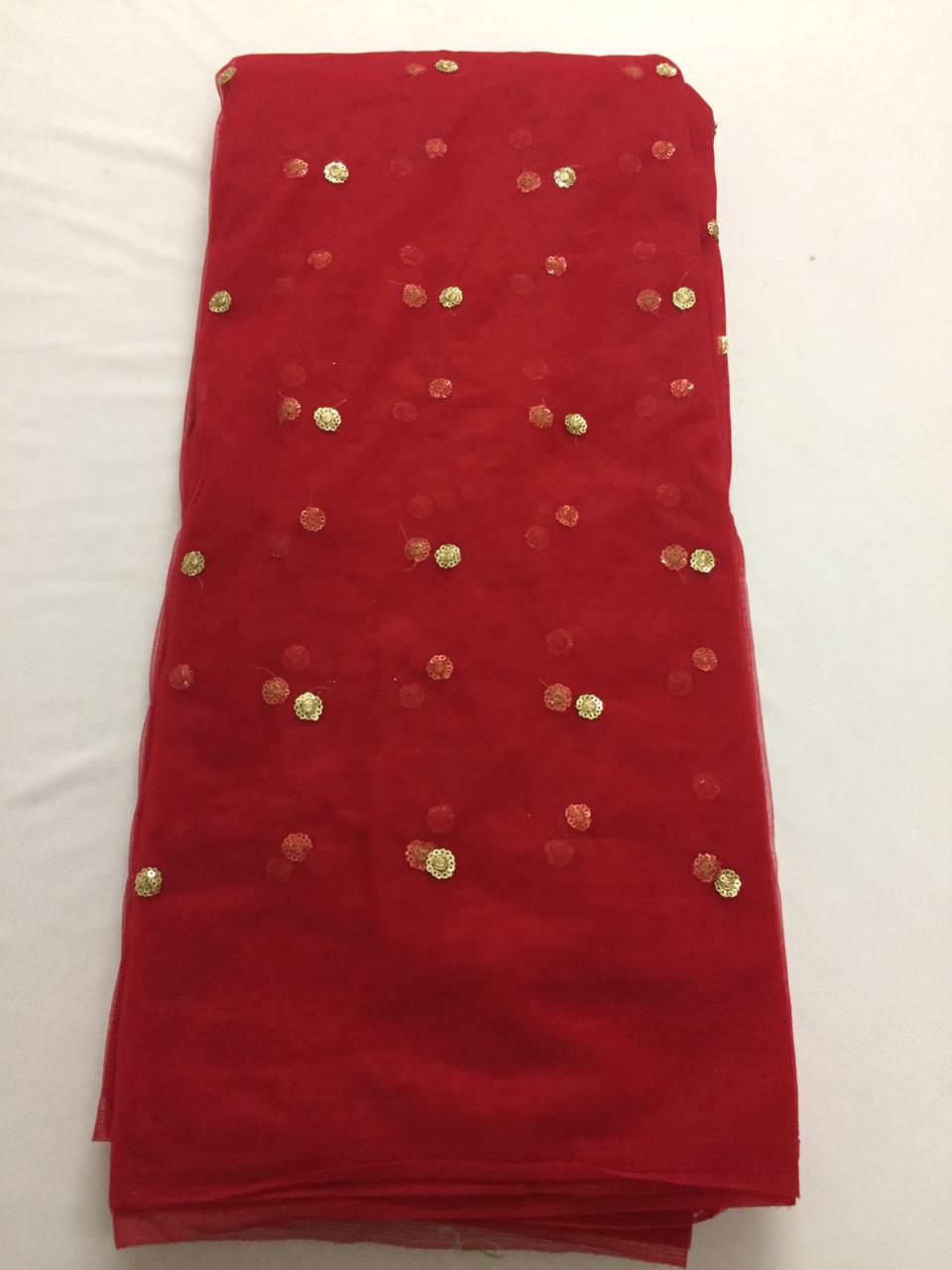 Butti net fabric