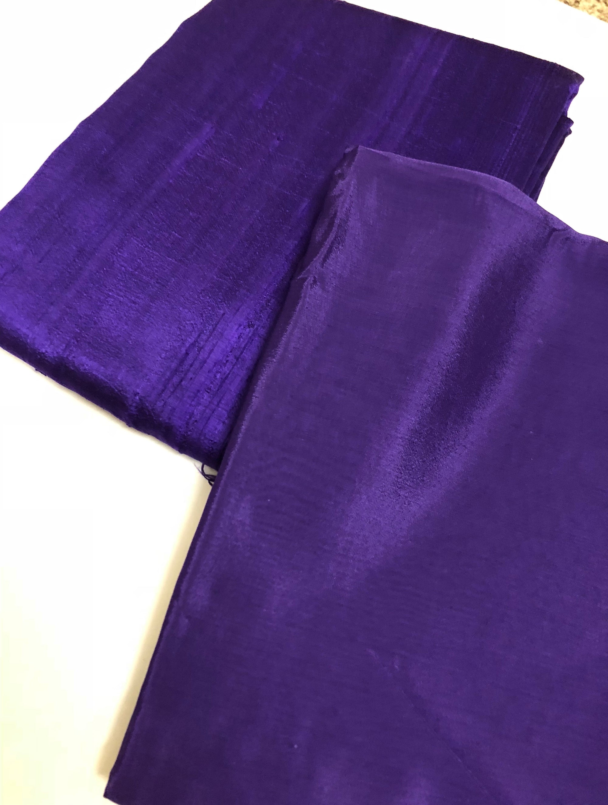Pure raw silk kurta with chinon dupatta