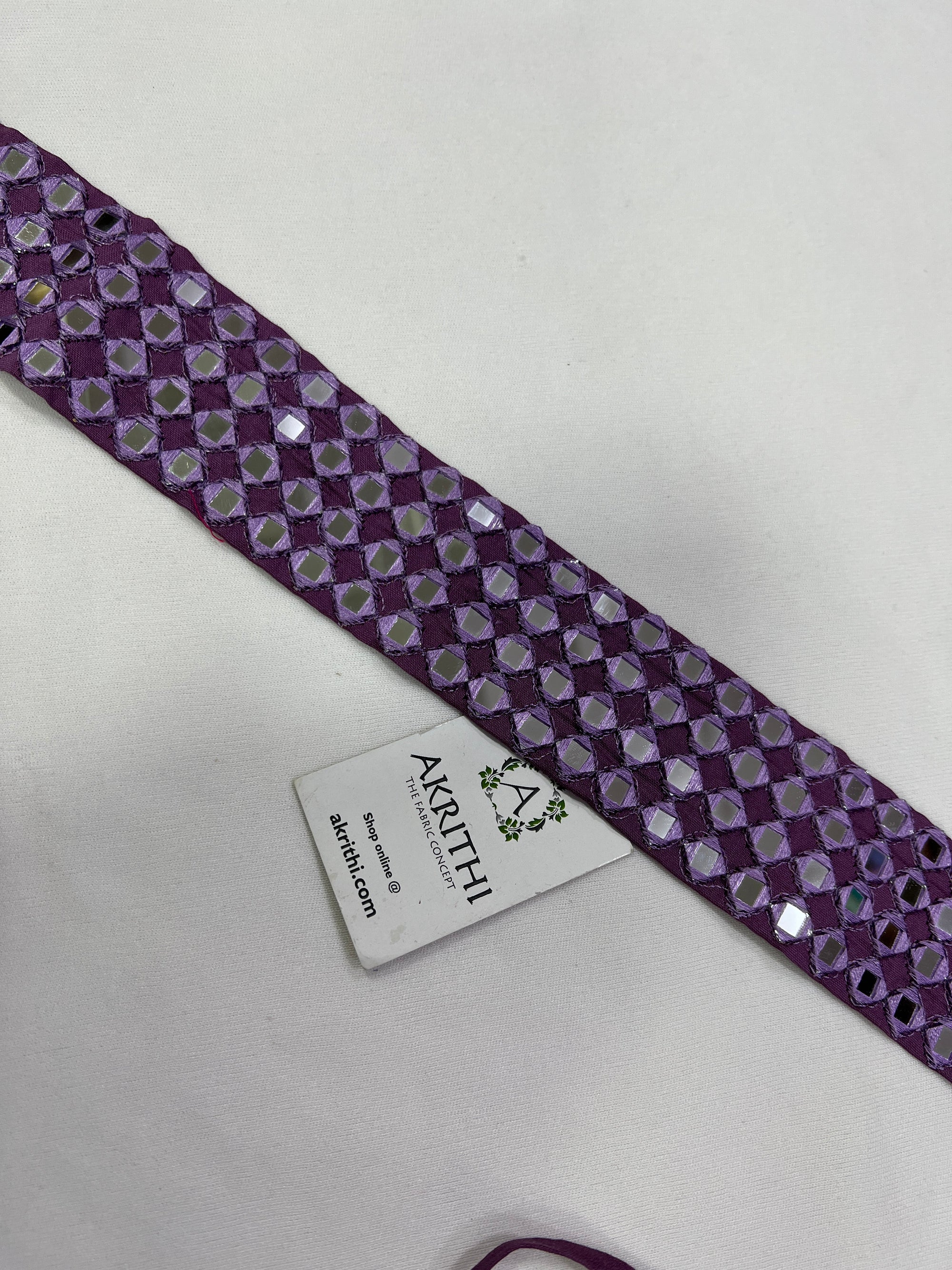 Real mirror belt