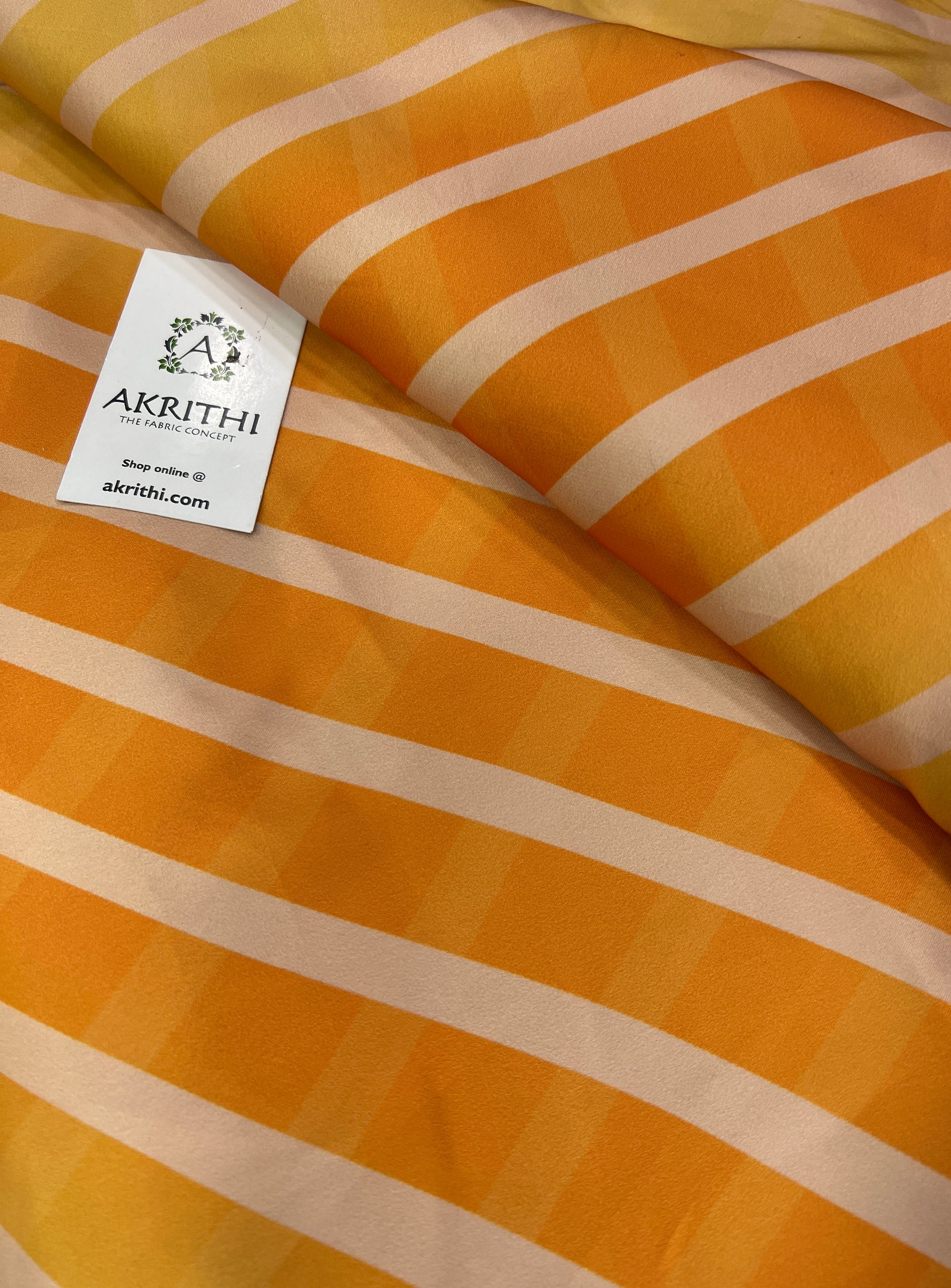Digital printed modal satin fabric