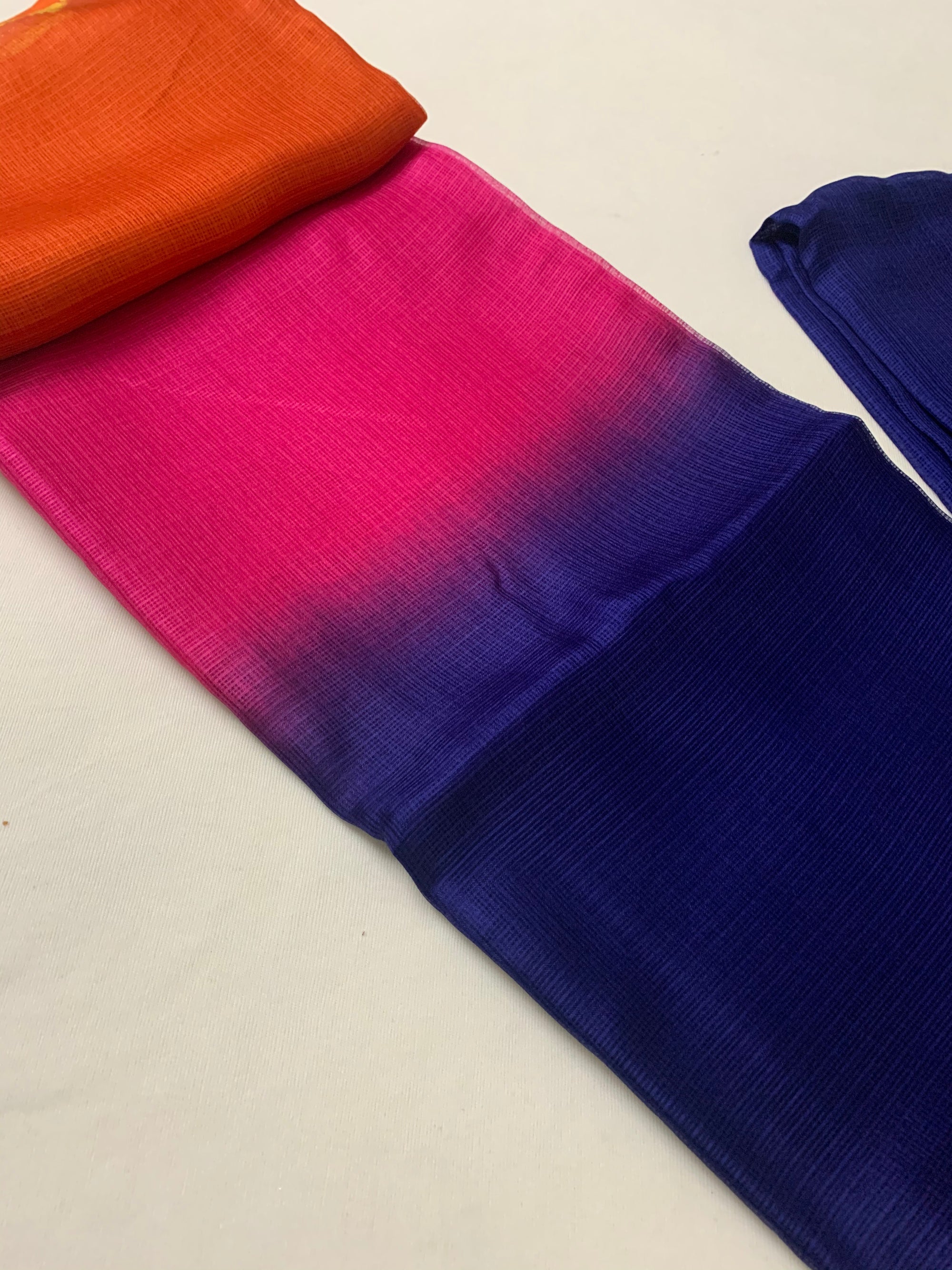Pure kota silk saree with temple border