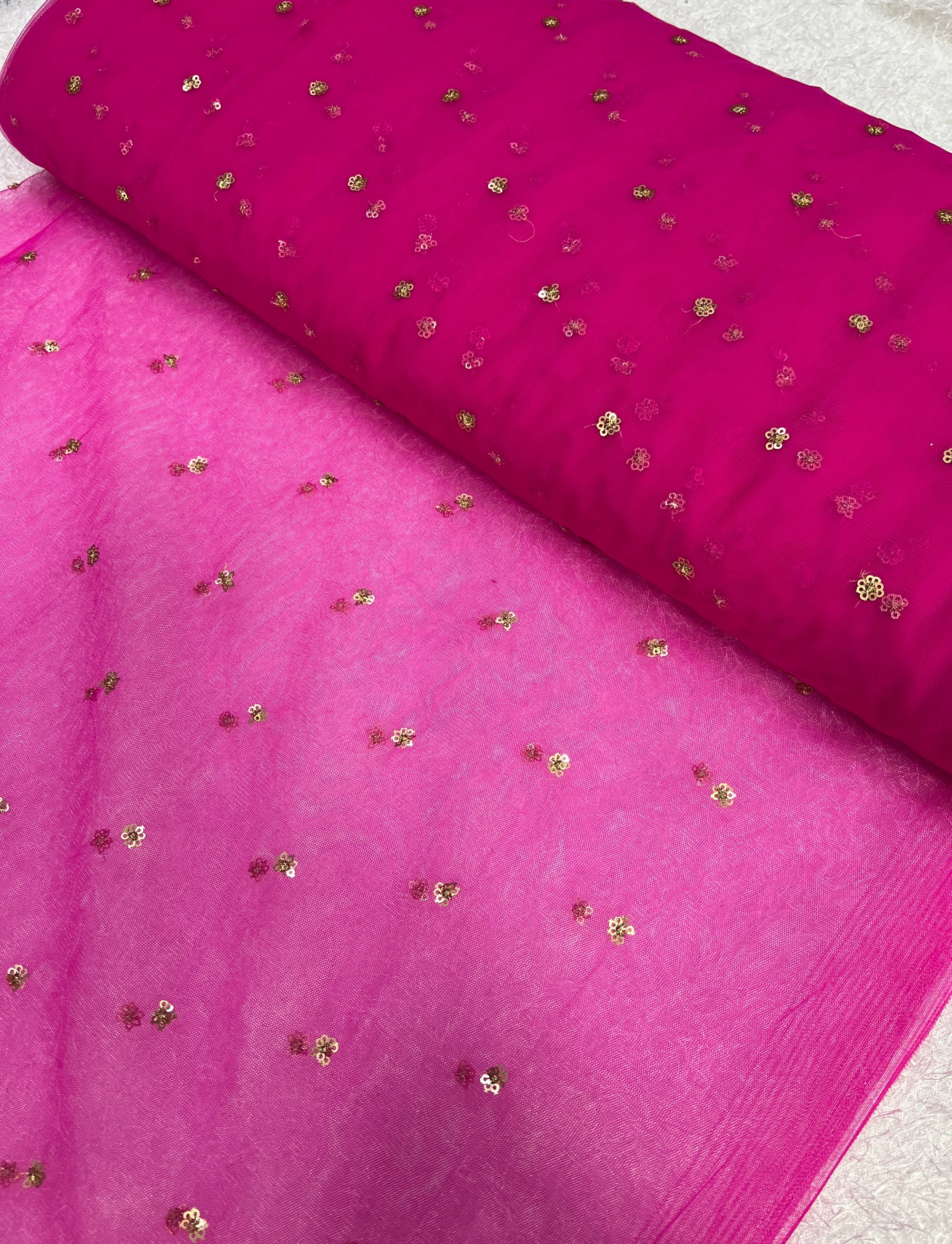 Butti net fabric