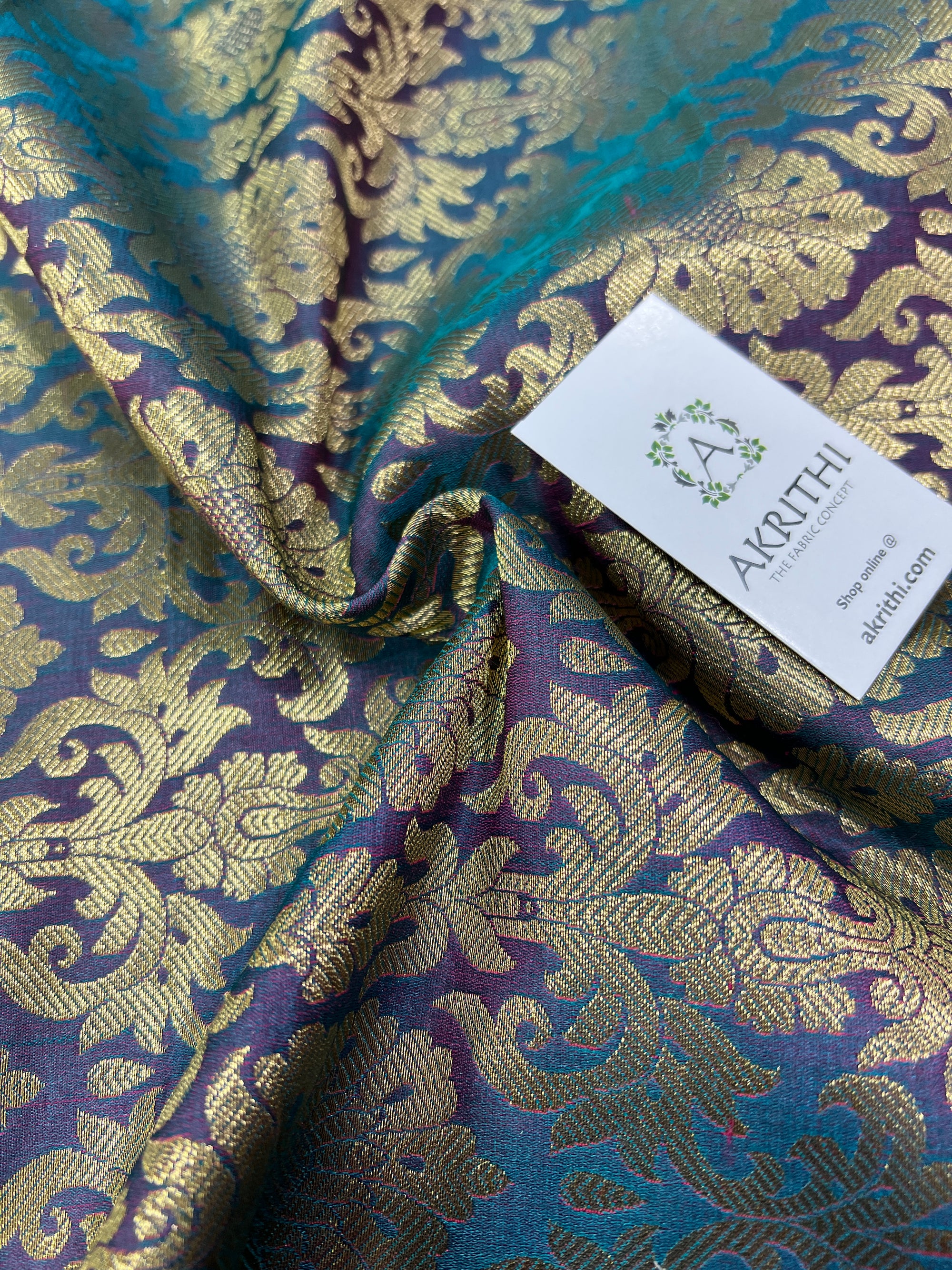 Banarasi brocade fabric