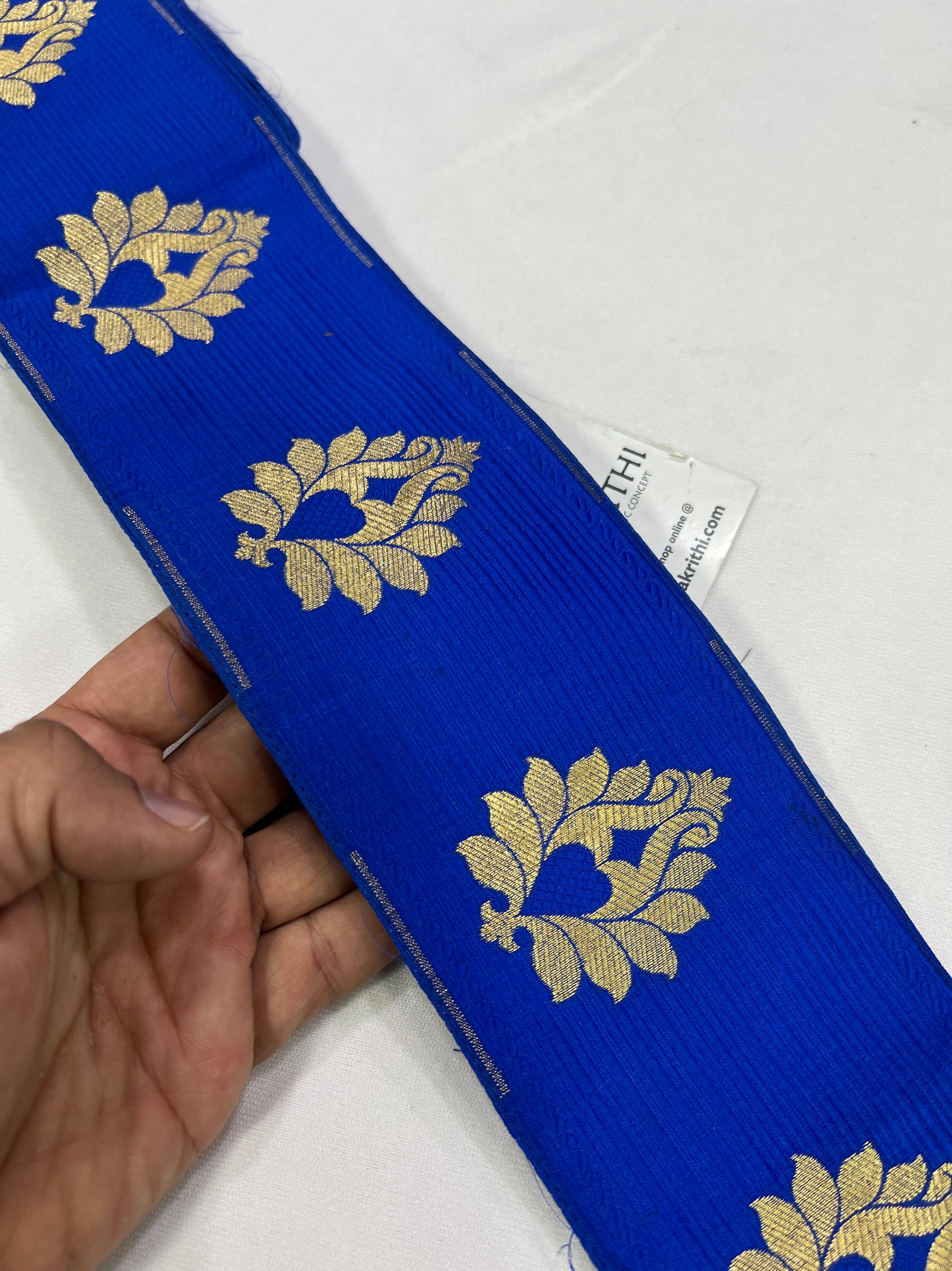 Handloom Banarasi lace 10 metres roll