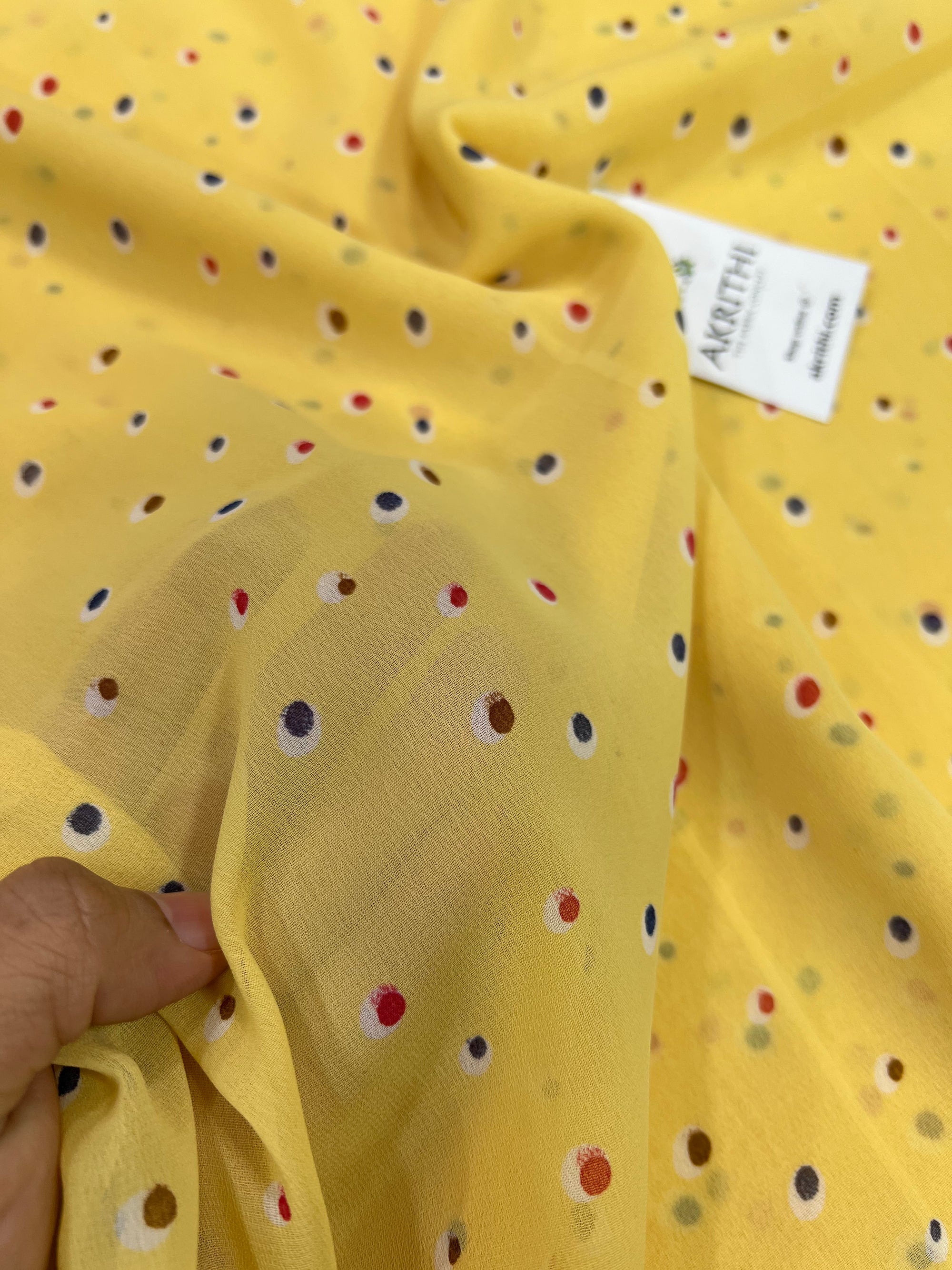 Digital floral Printed georgette fabric 56 inches width