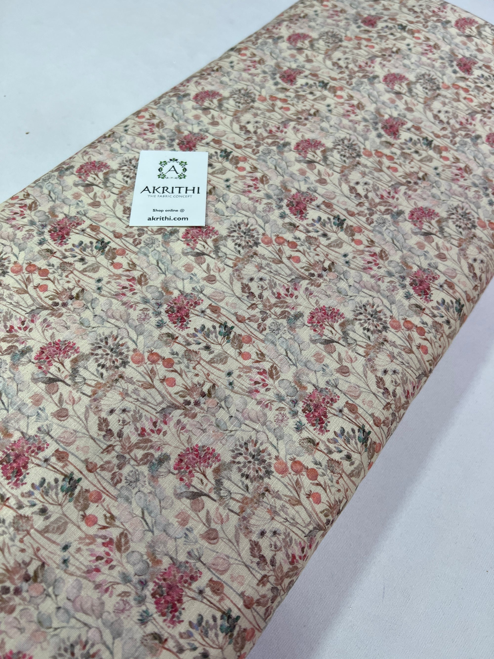 Digital Printed pure linen fabric