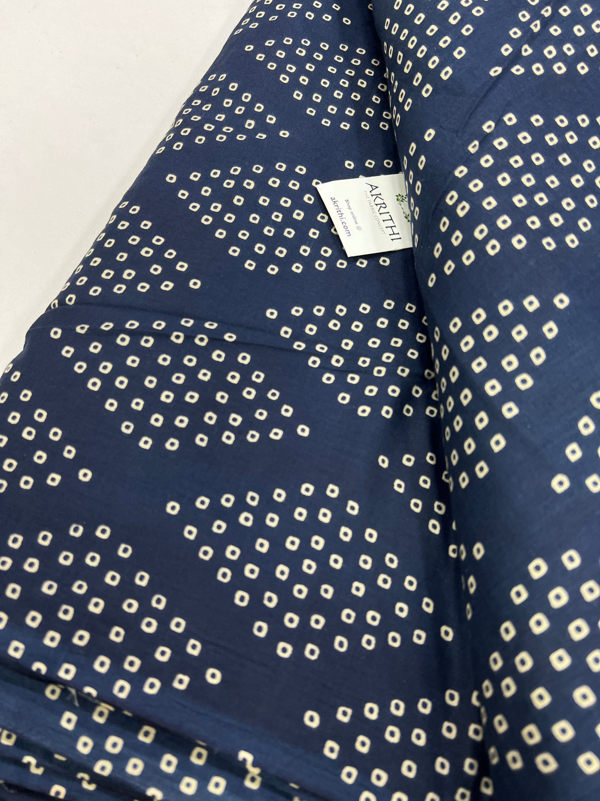 Printed pure cotton fabric