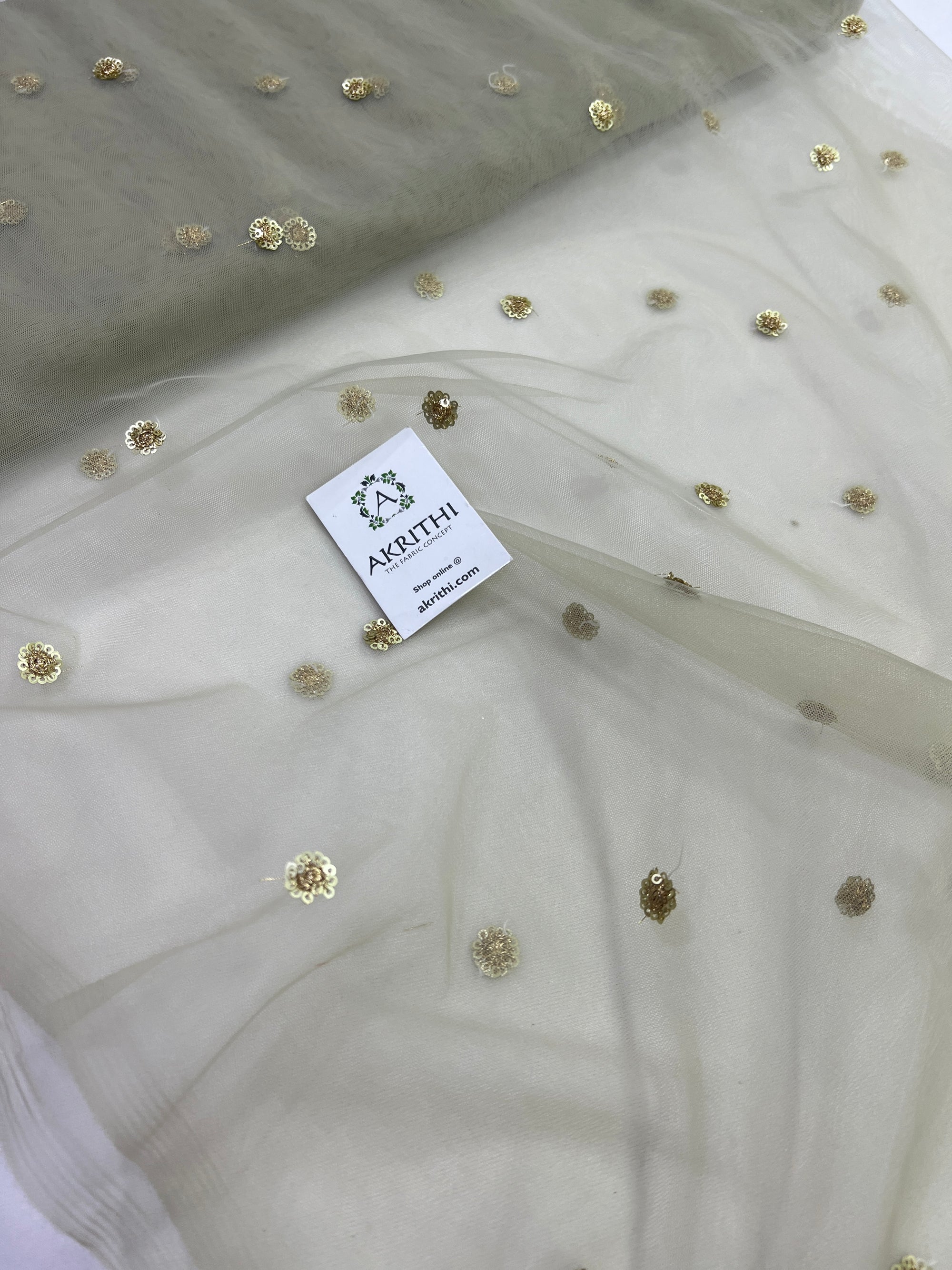 Butti net fabric