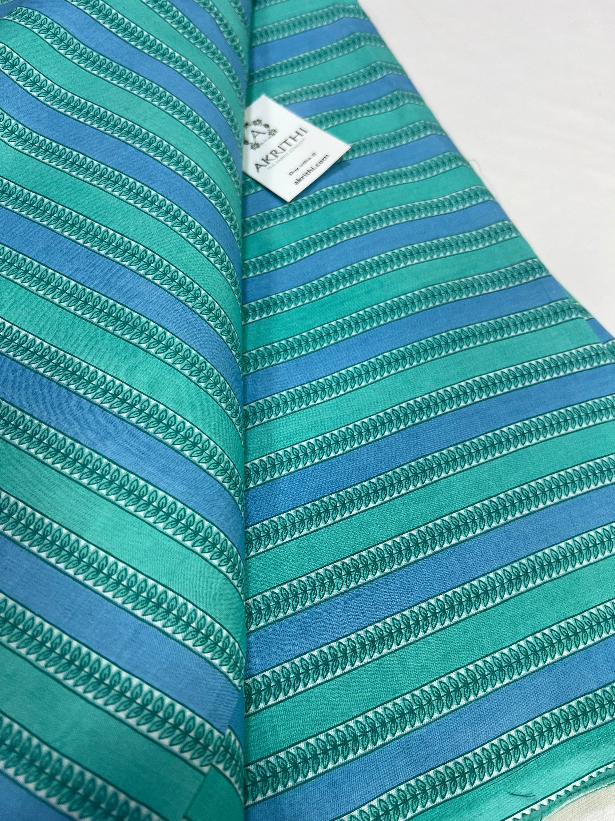 Printed pure cotton fabric
