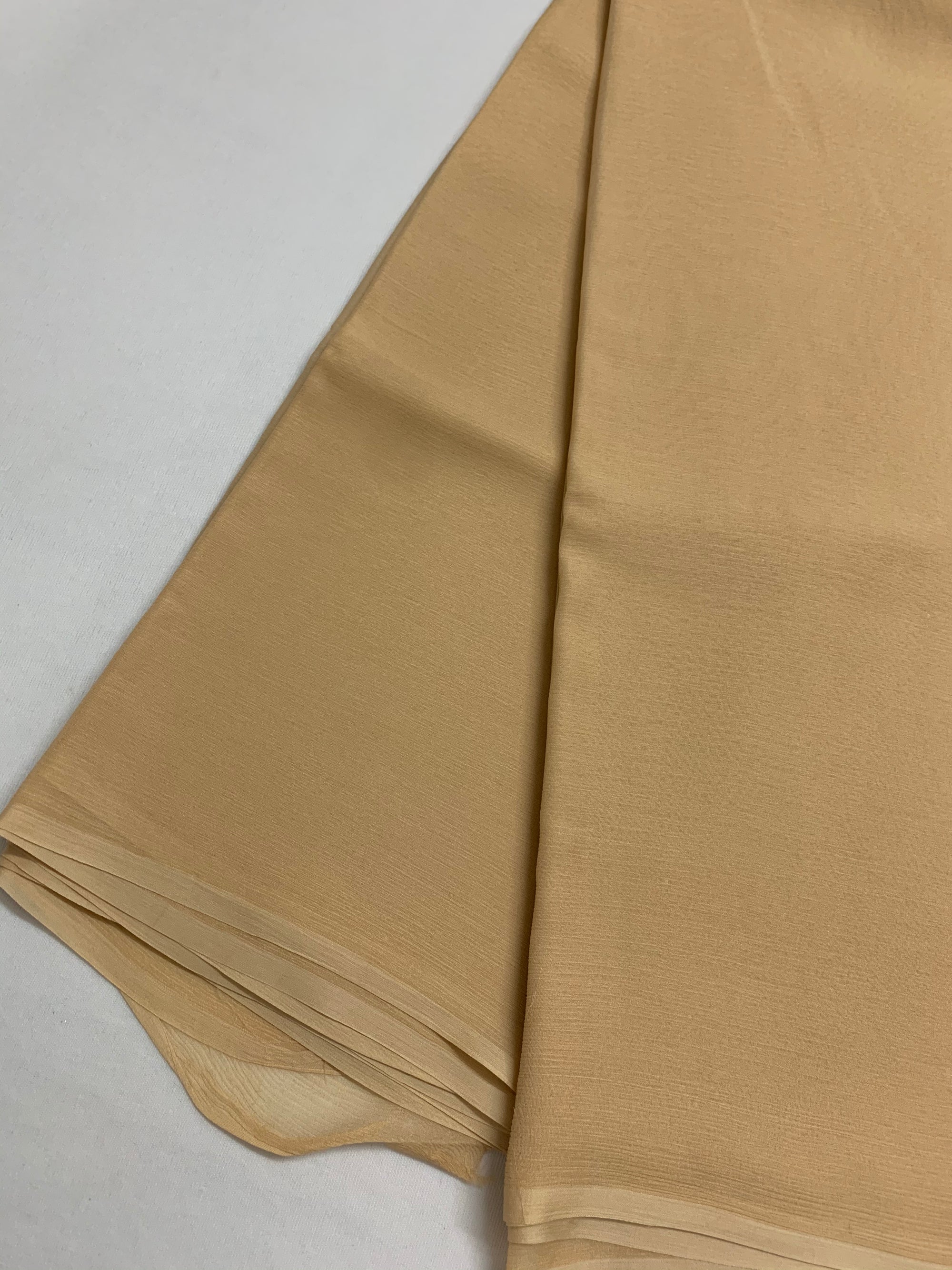 PLATINUM PURE SILK CHIFFON SAREE