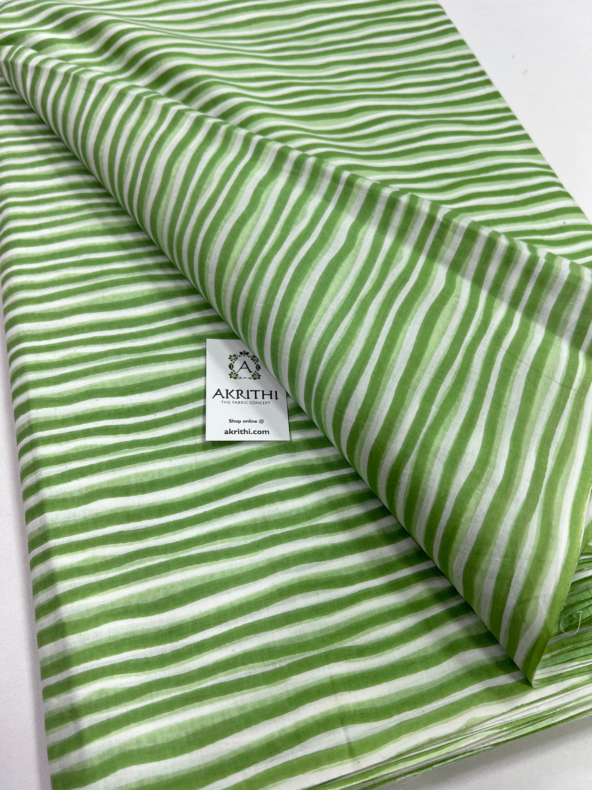 Printed pure cotton fabric