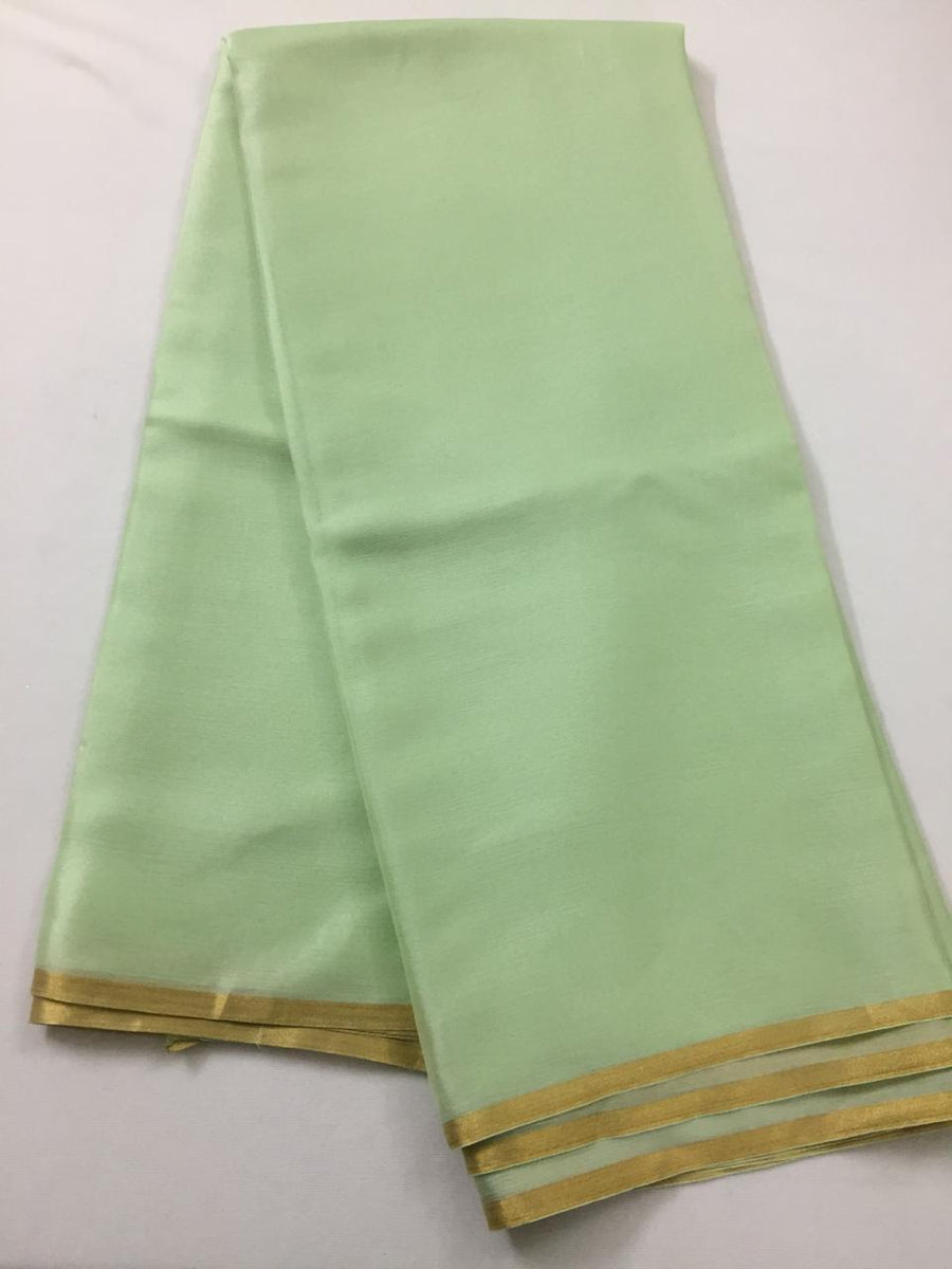 Pure silk chiffon fabric