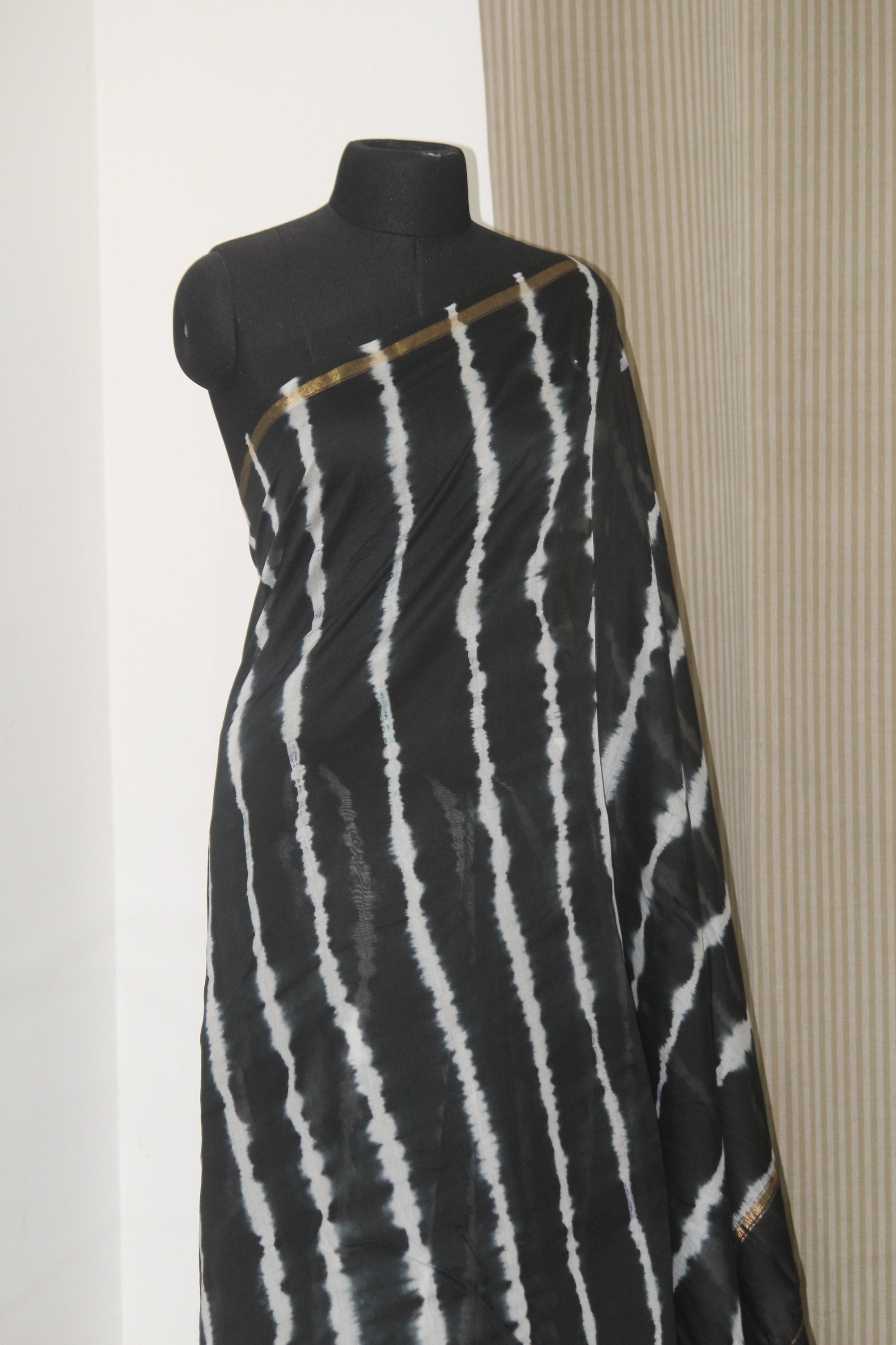 Pure chanderi leheriya saree