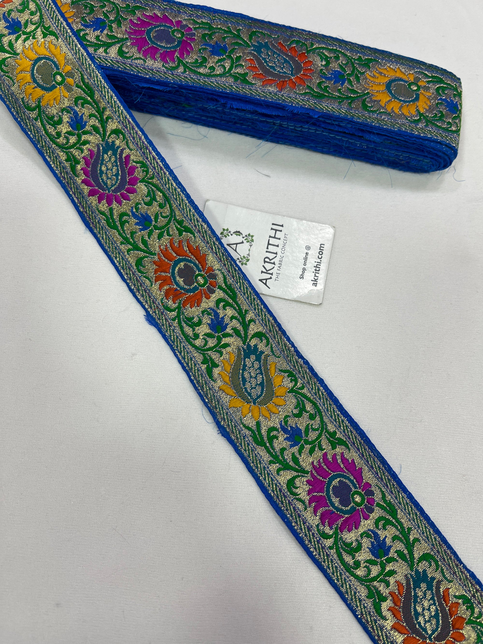 Handloom Banarasi lace 9 metres roll