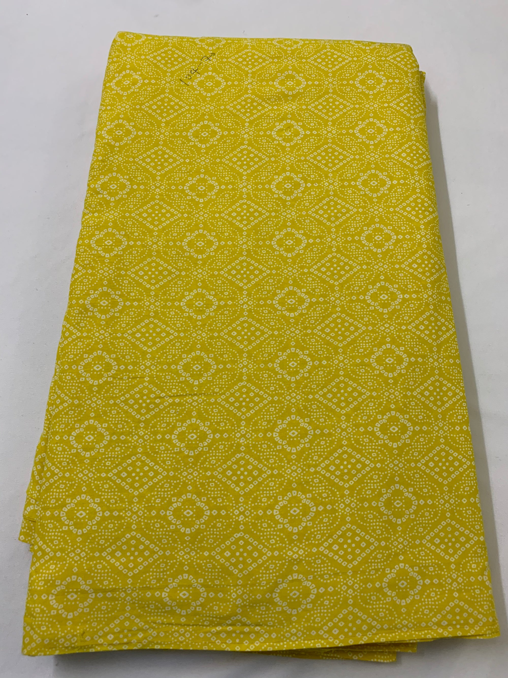 Printed pure cotton fabric